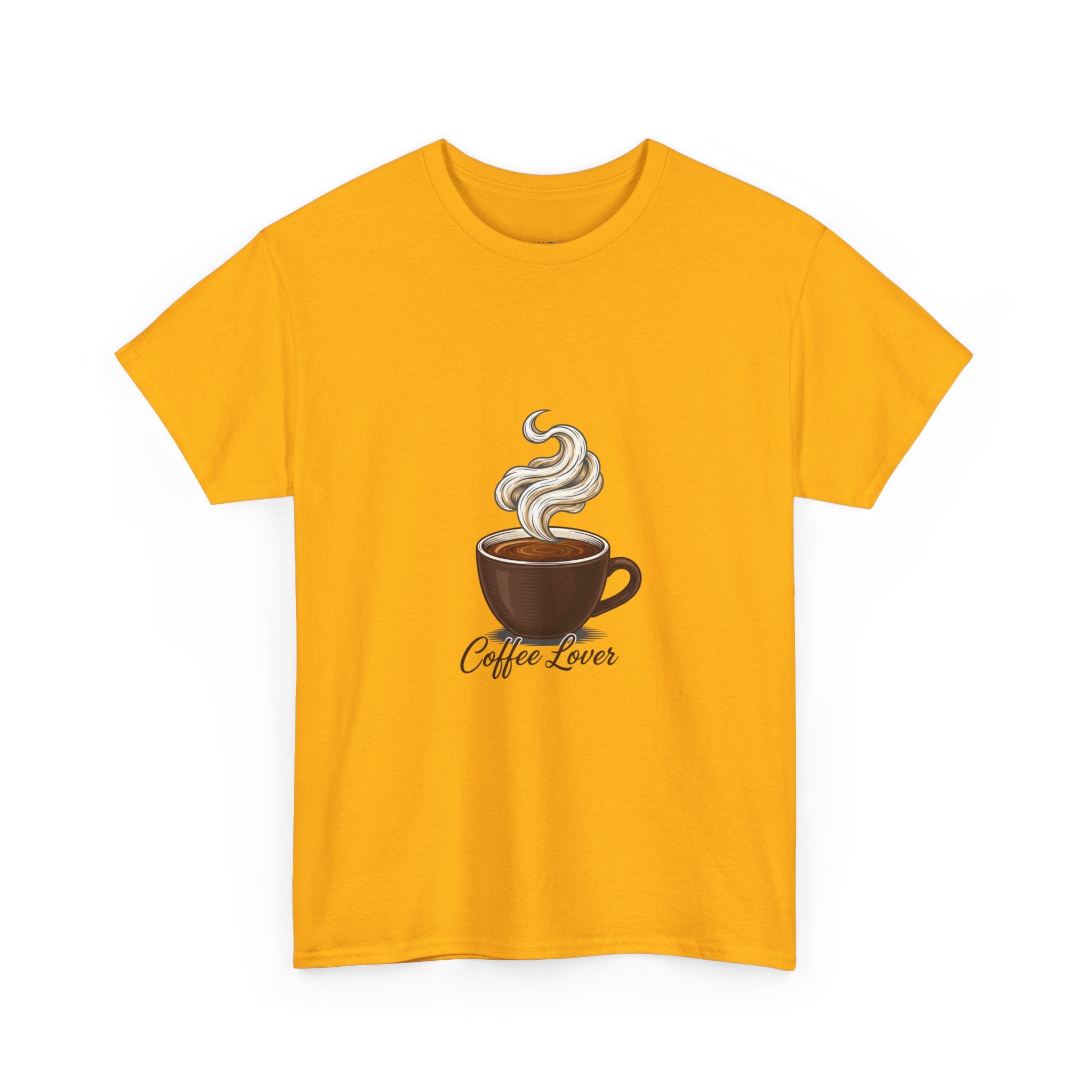 Coffee Lover Unisex Graphic T-Shirt — Steam Cup DTG Print