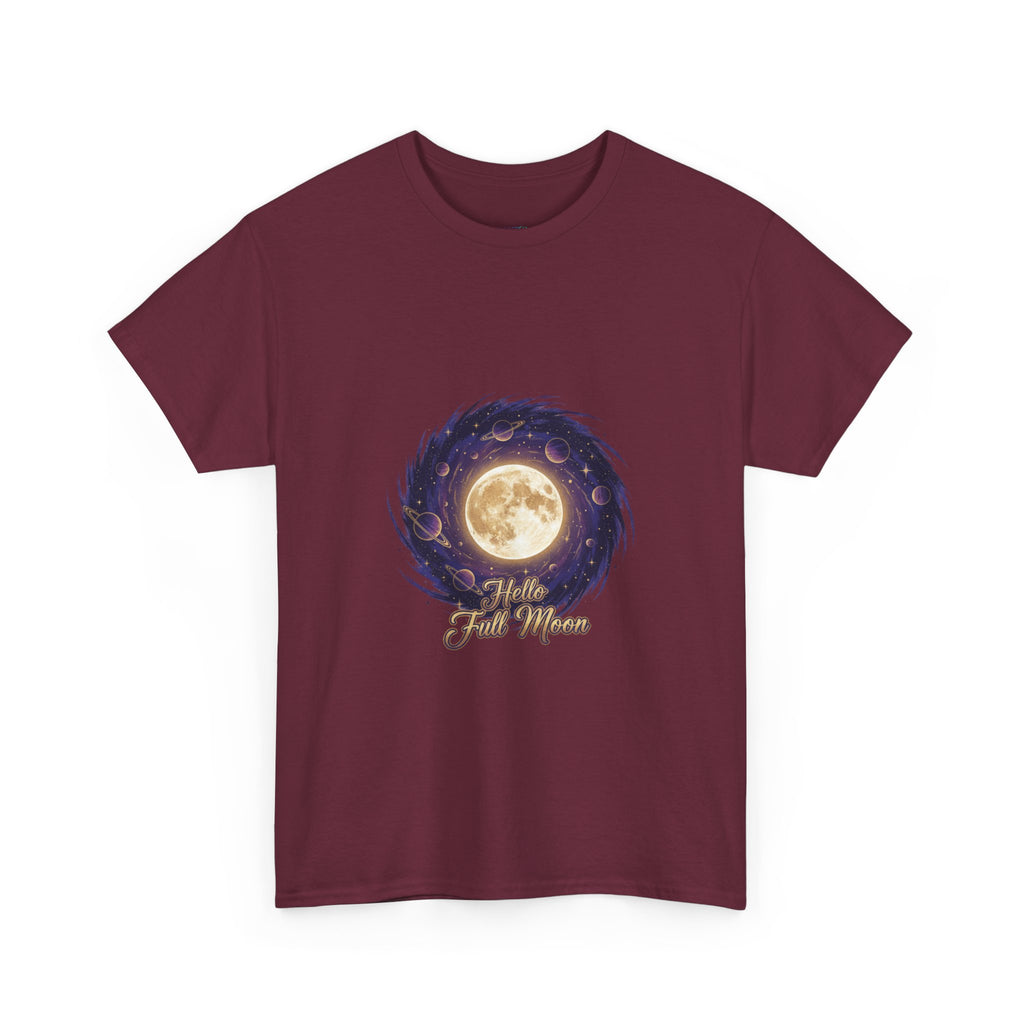 Moon Magic Hello Full Moon Unisex DTG T-Shirt