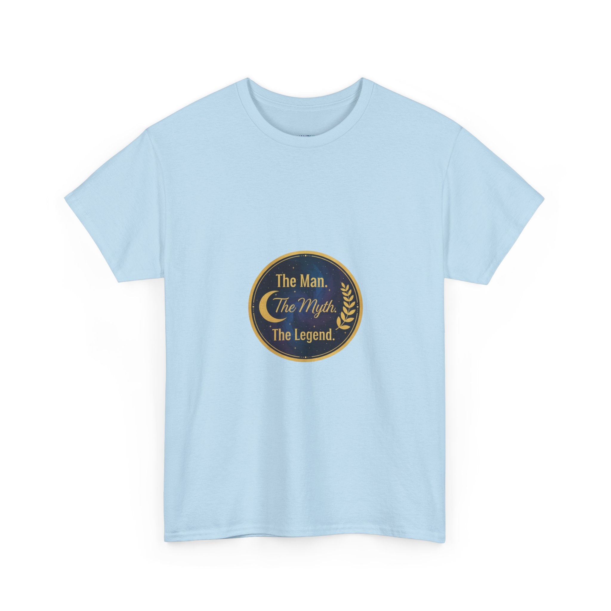 The Man. The Myth. The Legend. Men's T-Shirt — Vintage Badge Graphic Tee | DTG Print