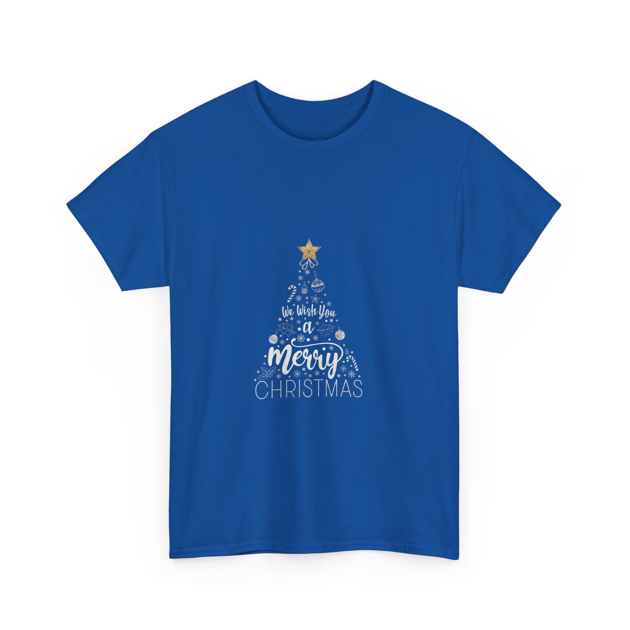 Christmas Tree Tee | "Merry Christmas" Holiday Graphic Shirt | Unisex DTG