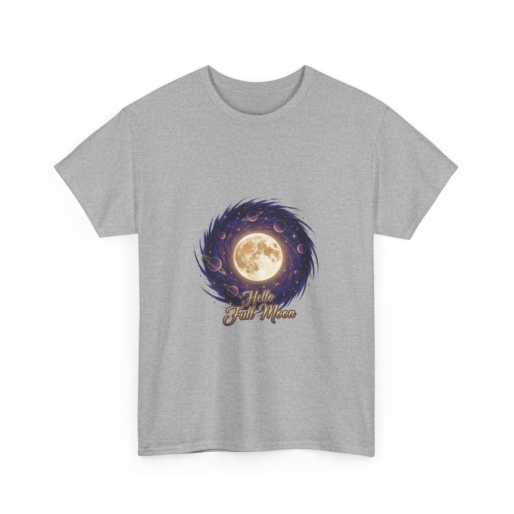 Moon Magic Hello Full Moon Unisex DTG T-Shirt