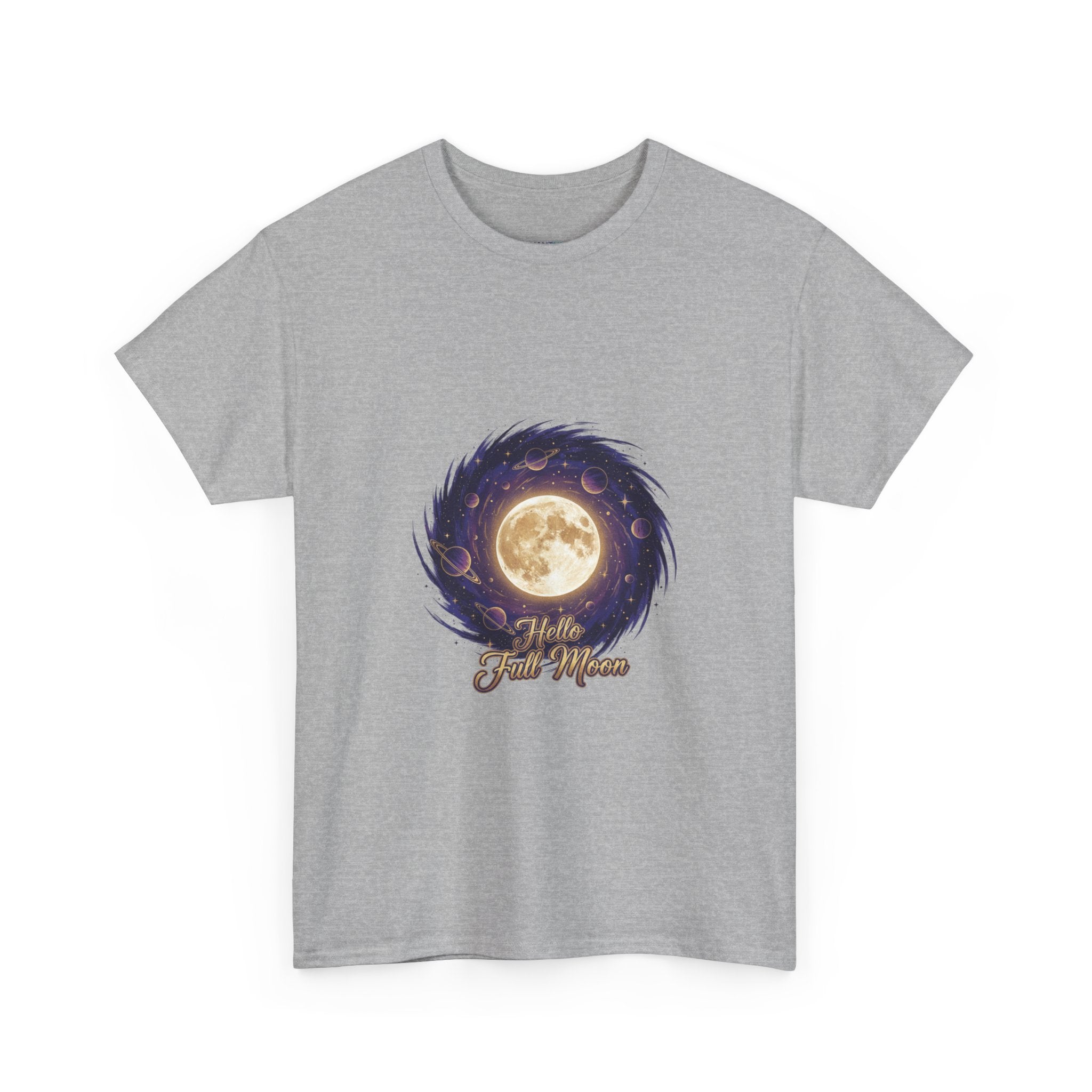 Moon Magic Hello Full Moon Unisex DTG T-Shirt