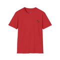Men's Graphic Tee — Phoenix Rising "He Rose From Ash. He Always Does." Back Print