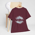 Floral Peace Tee — 'Hope & Light' Watercolour Wreath Cotton Shirt