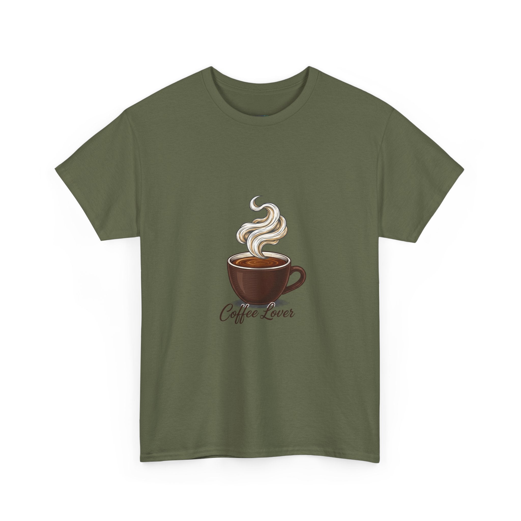 Coffee Lover Unisex Graphic T-Shirt — Steam Cup DTG Print