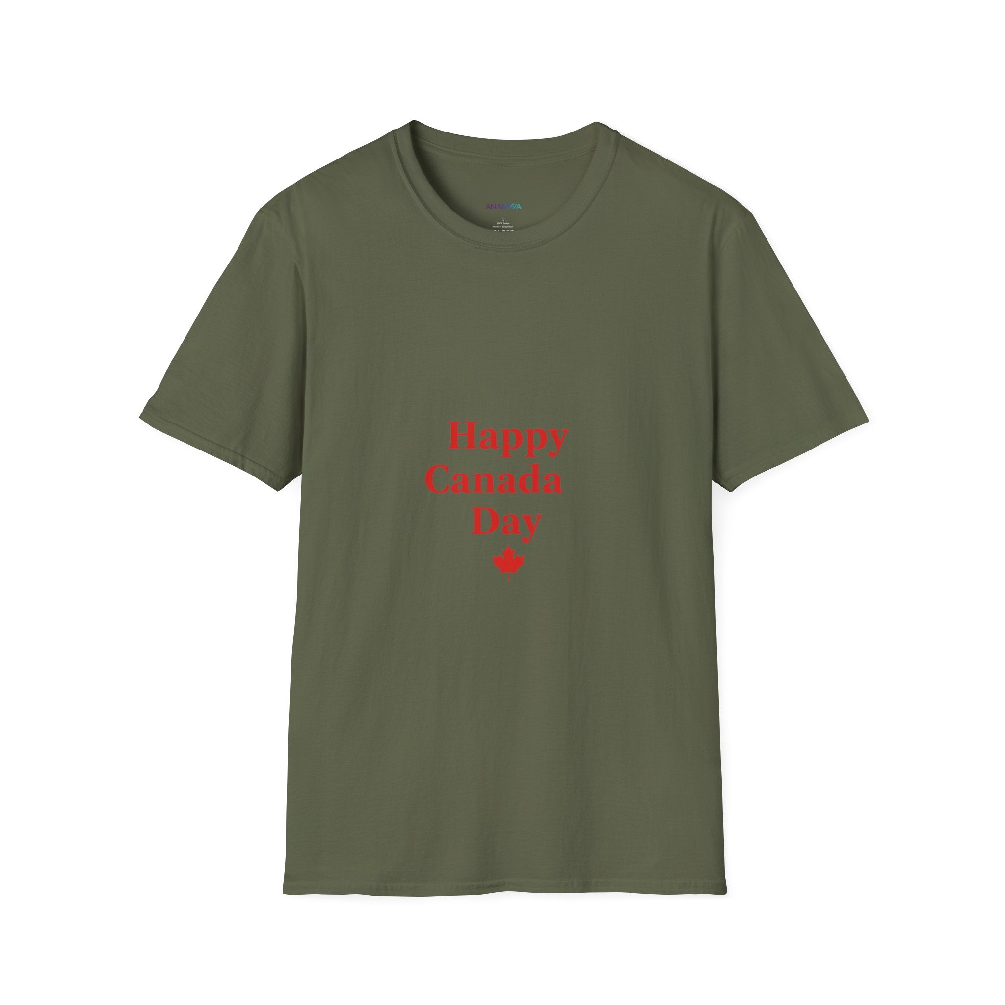 Happy Canada Day T-Shirt — Unisex DTG