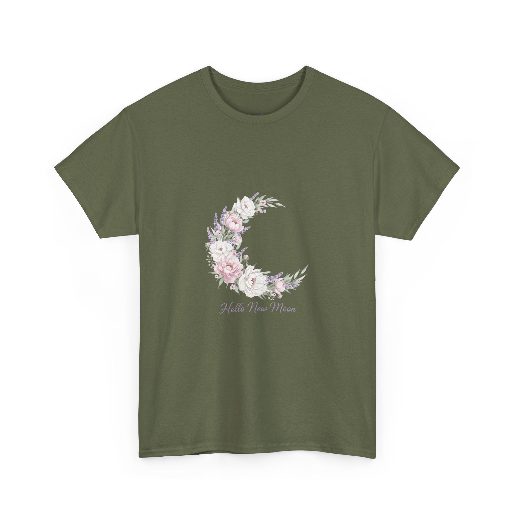 Follow Your Heart Floral Moon Women's DTG T-Shirt