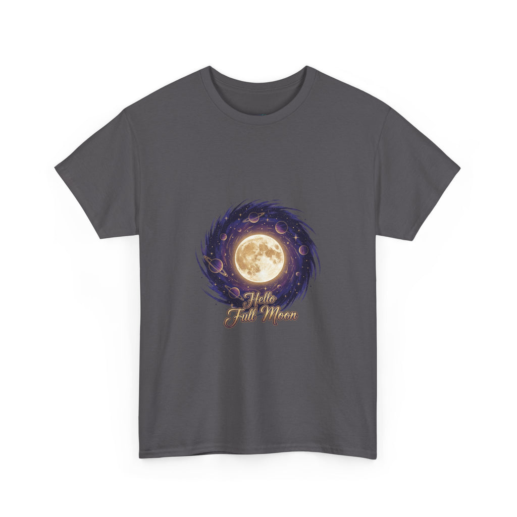 Moon Magic Hello Full Moon Unisex DTG T-Shirt