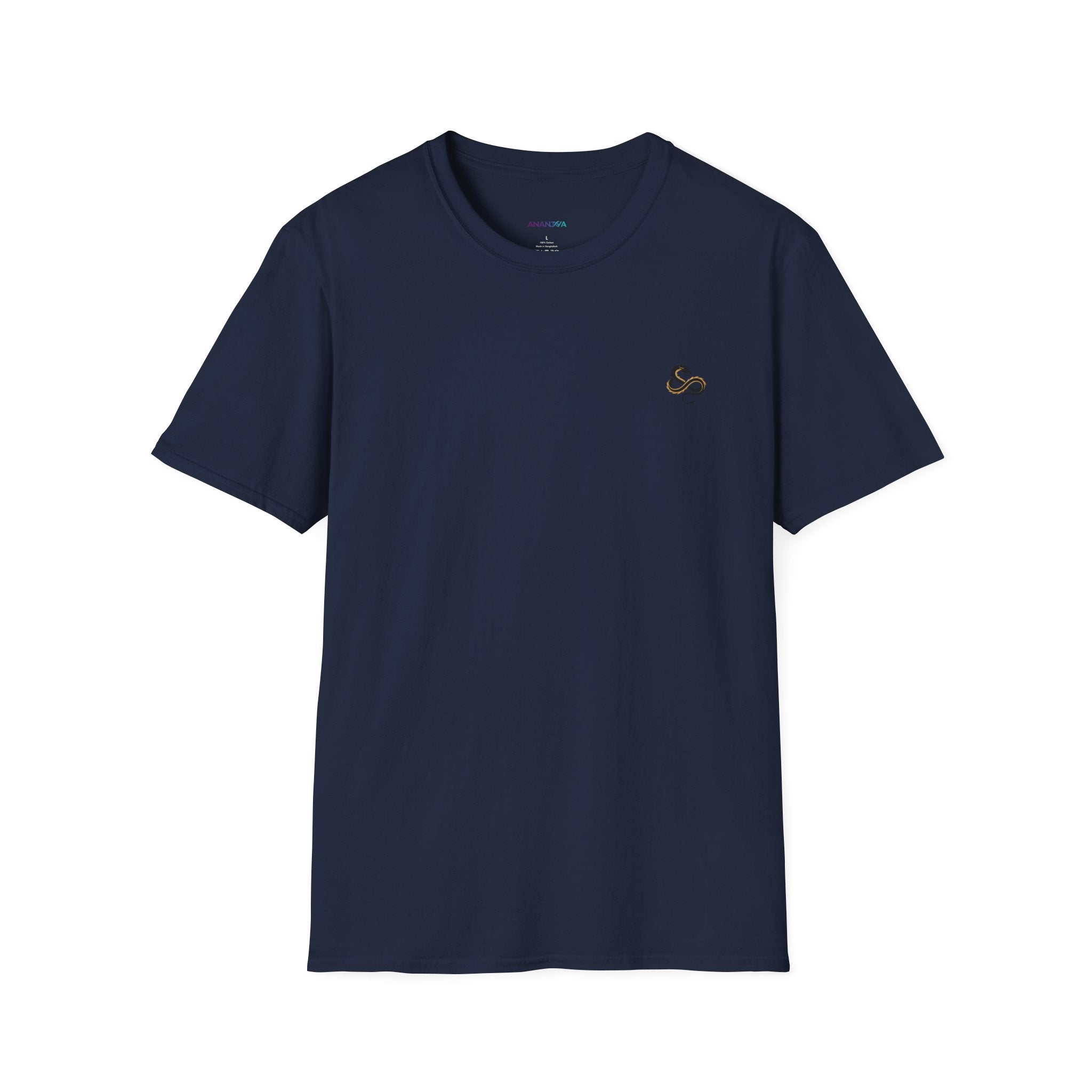 Men's Dragon Back Print Graphic T-Shirt | DTG-Printed Cotton Tee