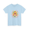 "Believe in Healing" Sunflower Graphic Tee — Women's T-Shirt
