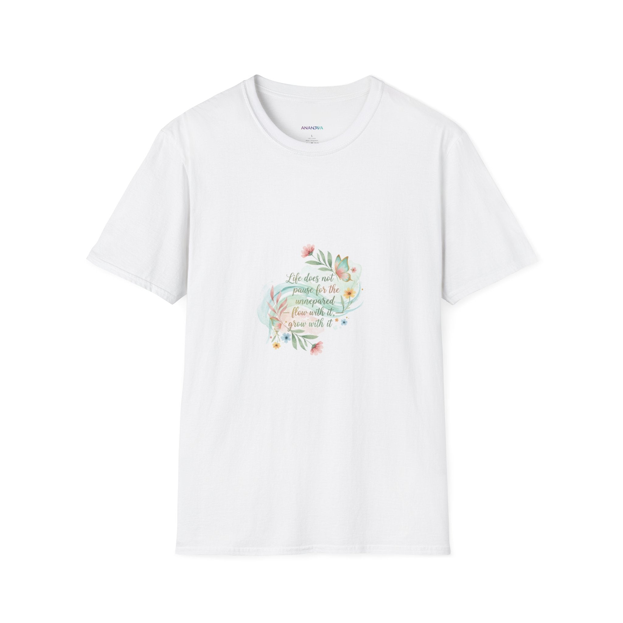 Inner Beauty Floral Women's T-Shirt | DTG-Printed Inspirational Botanical Tee