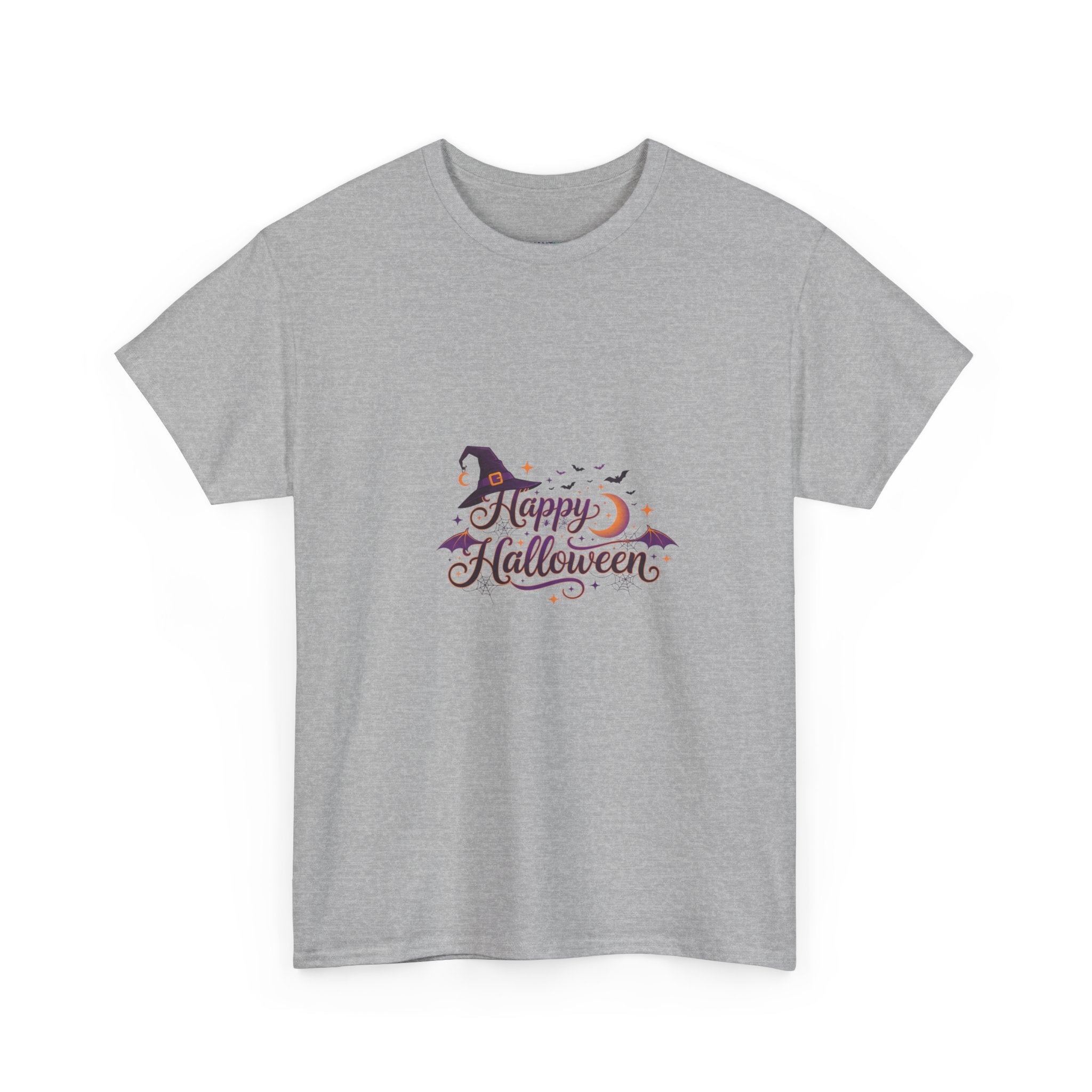 Halloween Witch Tee | Cute Moon & Hat Graphic Shirt | Unisex DTG