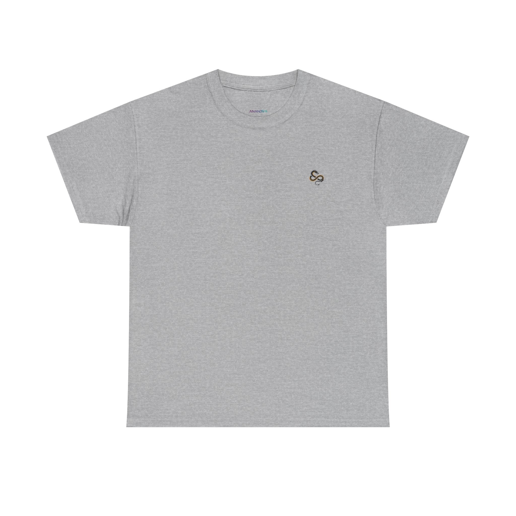 Minimalist Infinity Logo Men's T-Shirt — DTG Printed Cotton Tee