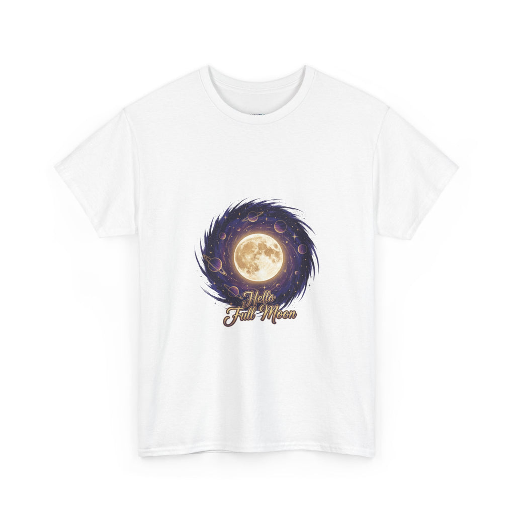 Moon Magic Hello Full Moon Unisex DTG T-Shirt