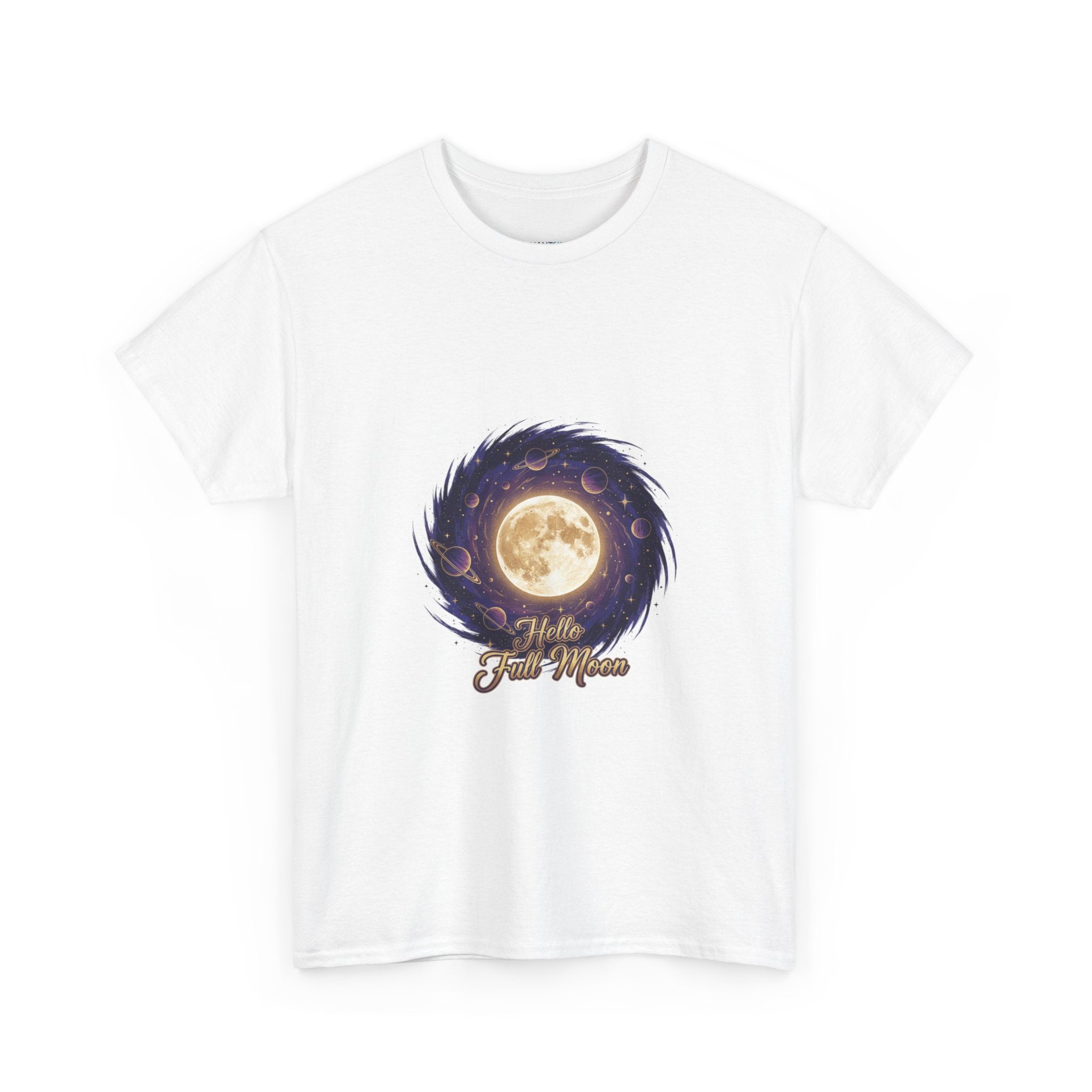 Moon Magic Hello Full Moon Unisex DTG T-Shirt