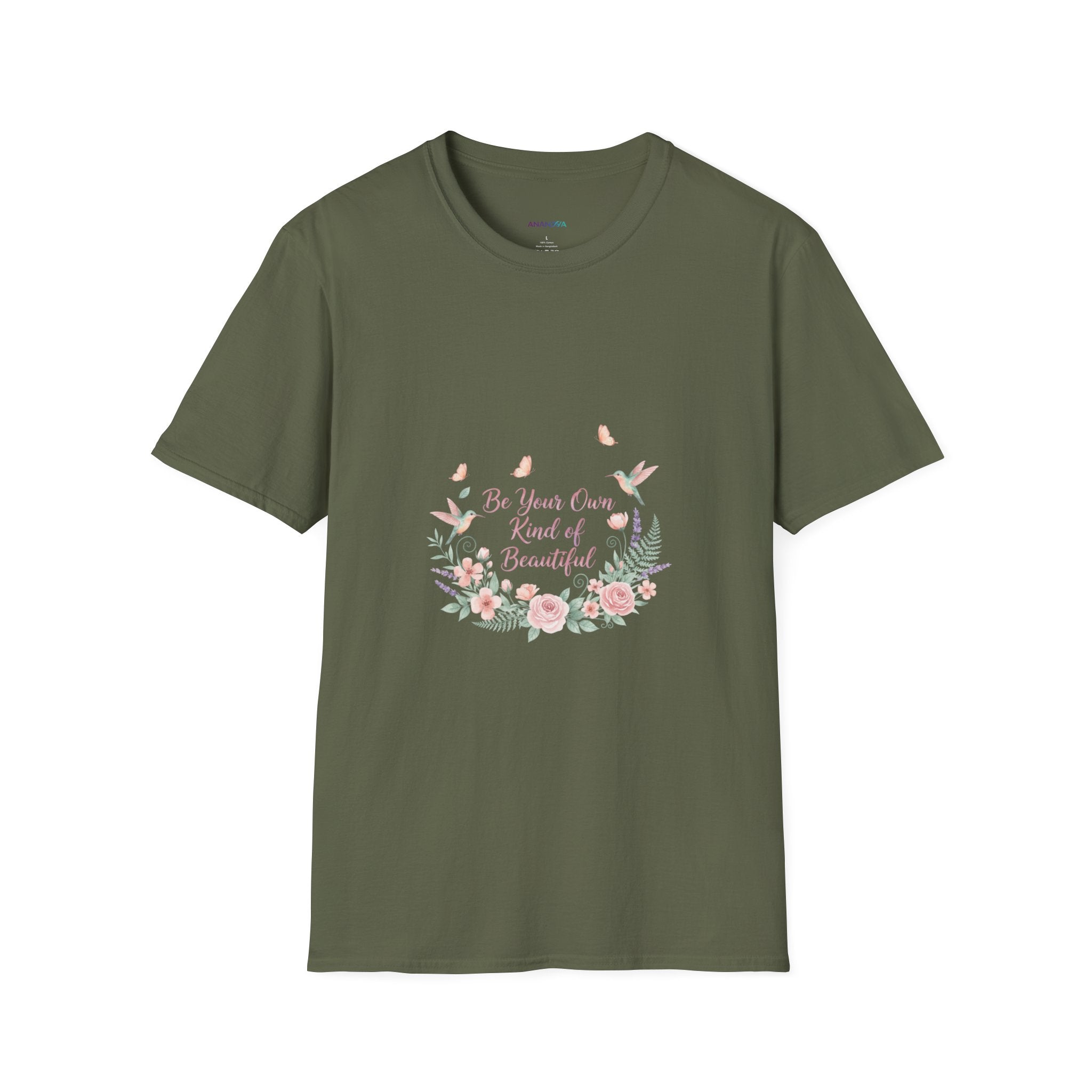 Floral 'Be Your Own Kind of Beautiful' T-Shirt