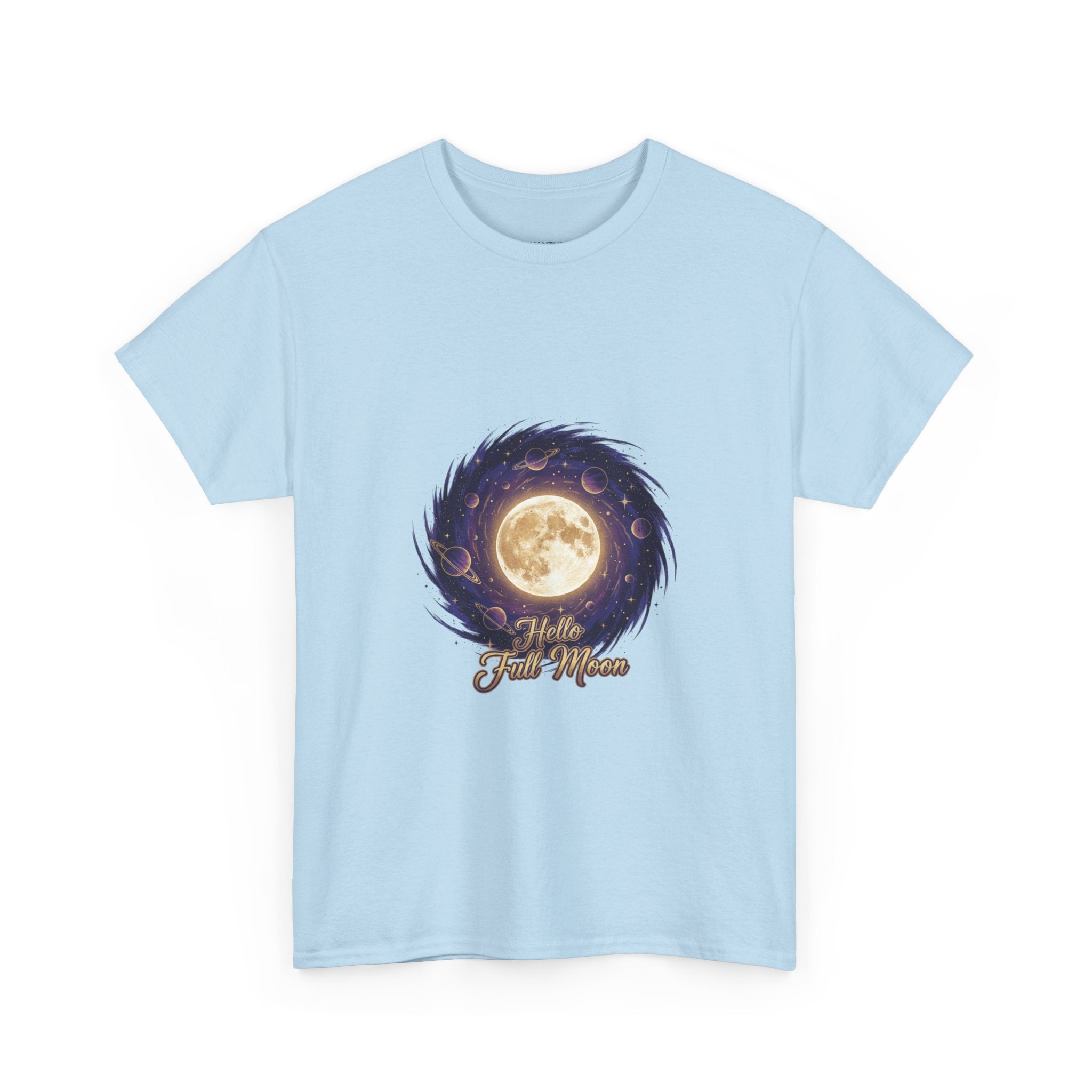 Moon Magic Hello Full Moon Unisex DTG T-Shirt
