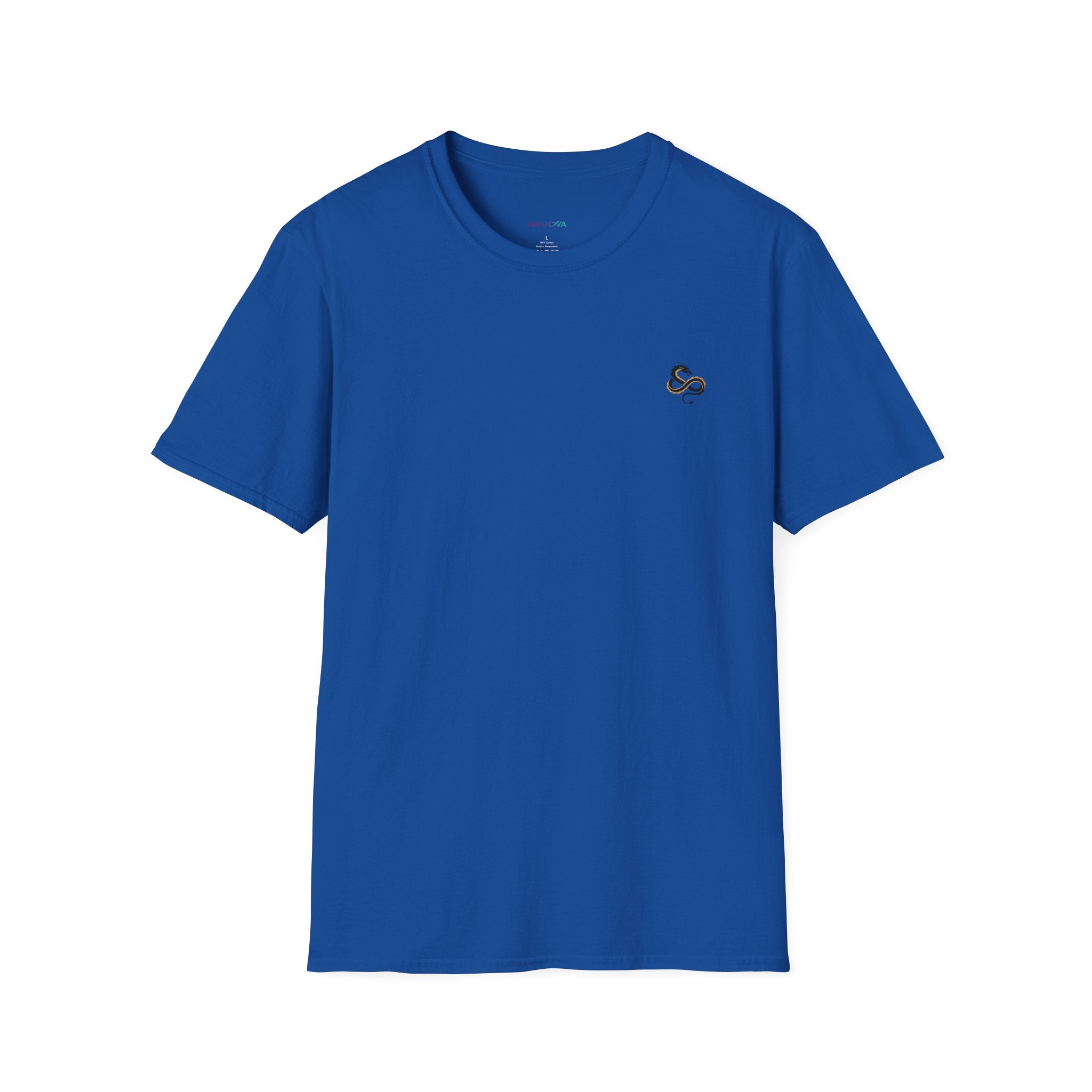 Men's Dragon Back Print Graphic T-Shirt | DTG-Printed Cotton Tee