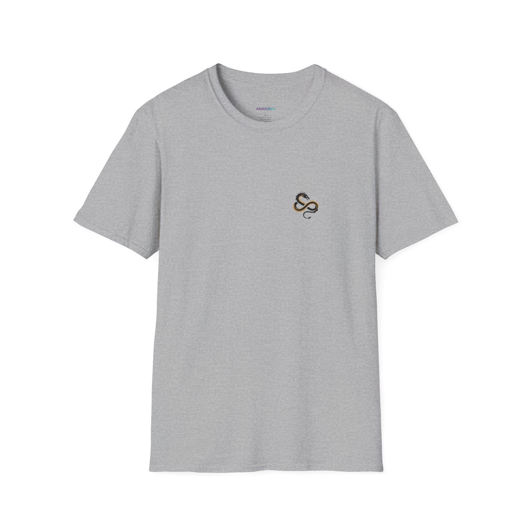 Infinity Dragon Men's Graphic T-Shirt | DTG-Printed 'Always Be Yourself or Always Be a Dragon' Tee