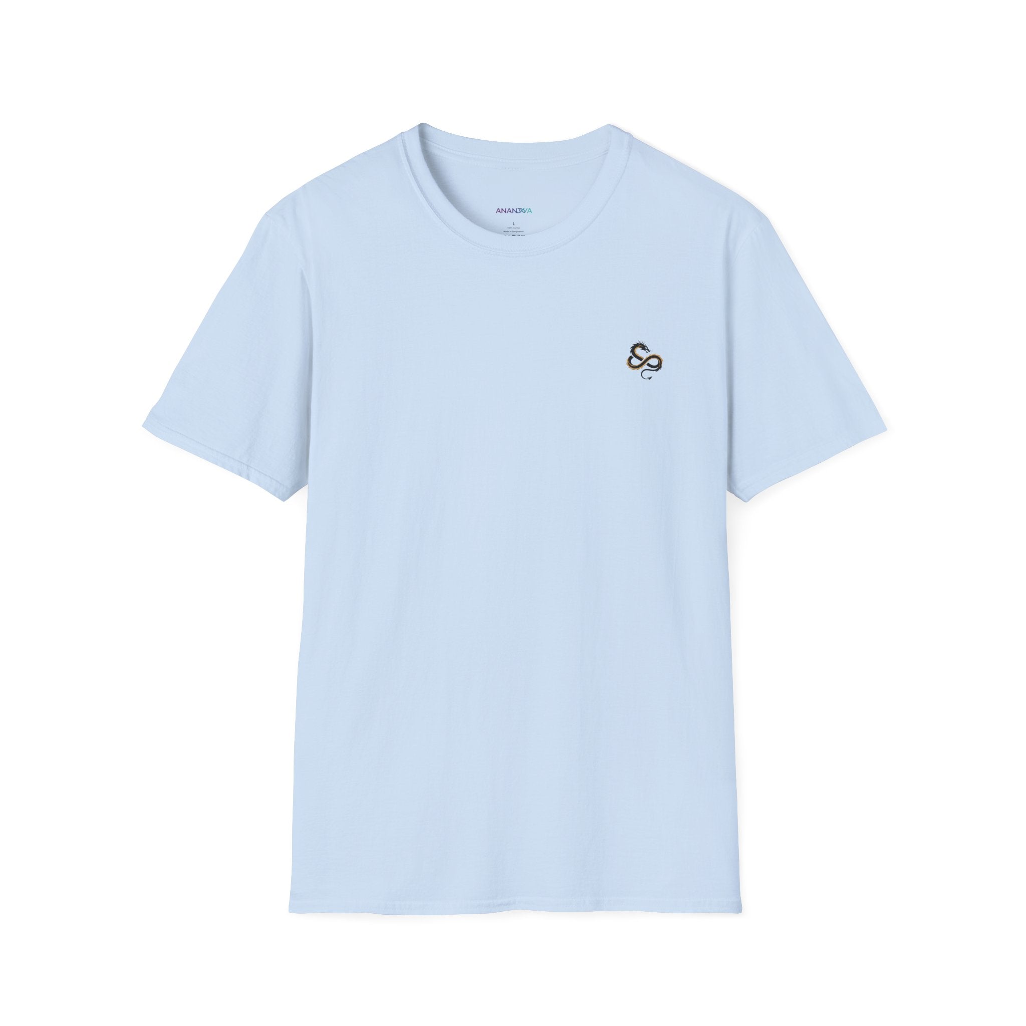 Men's Dragon Back Print Graphic T-Shirt | DTG-Printed Cotton Tee