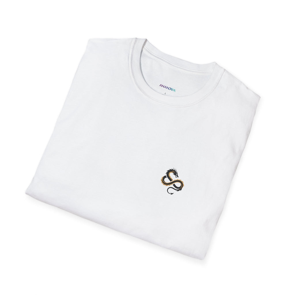 Infinity Dragon Men's Graphic T-Shirt | DTG-Printed 'Always Be Yourself or Always Be a Dragon' Tee