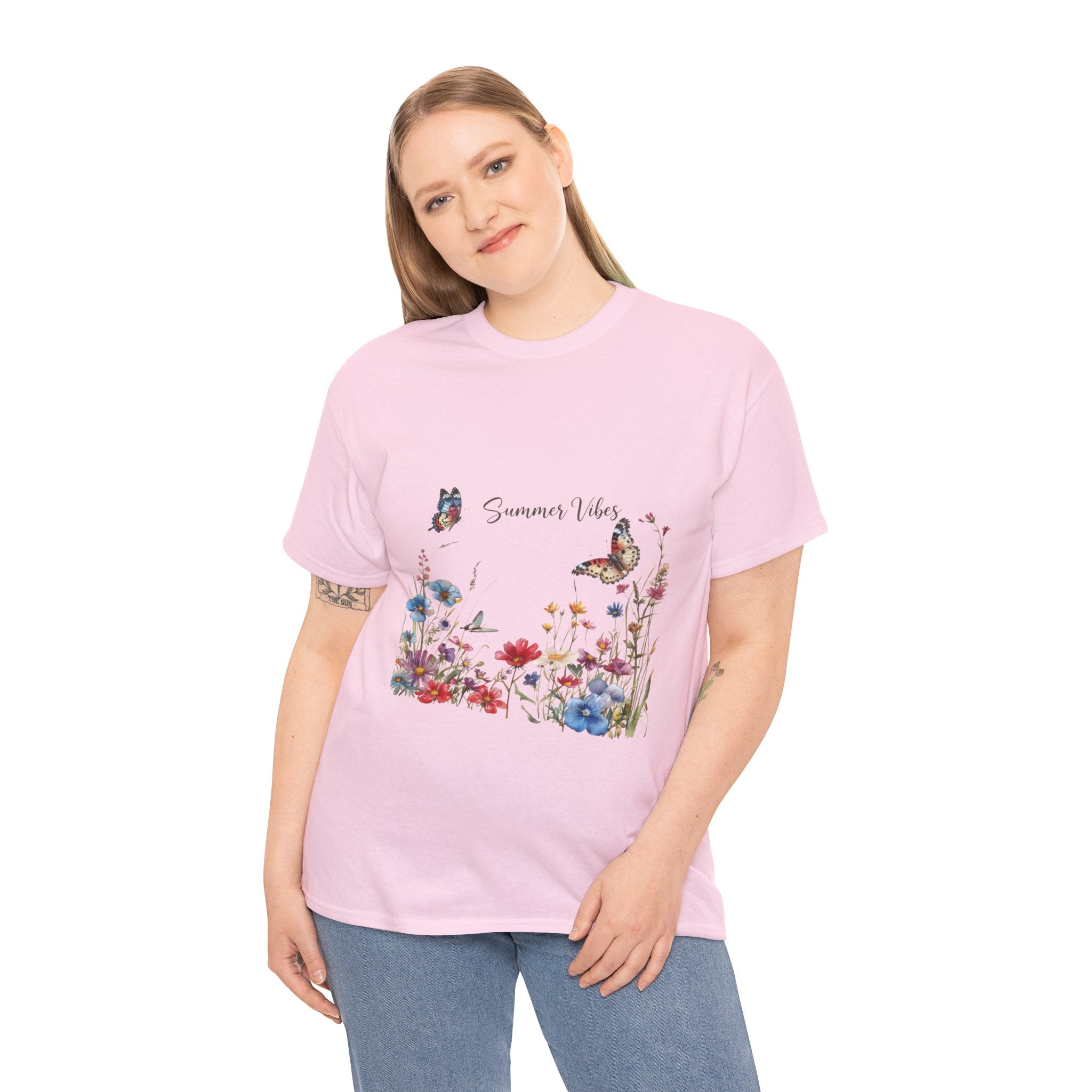 Cosmic Butterfly Women's Graphic T-Shirt – DTG Print