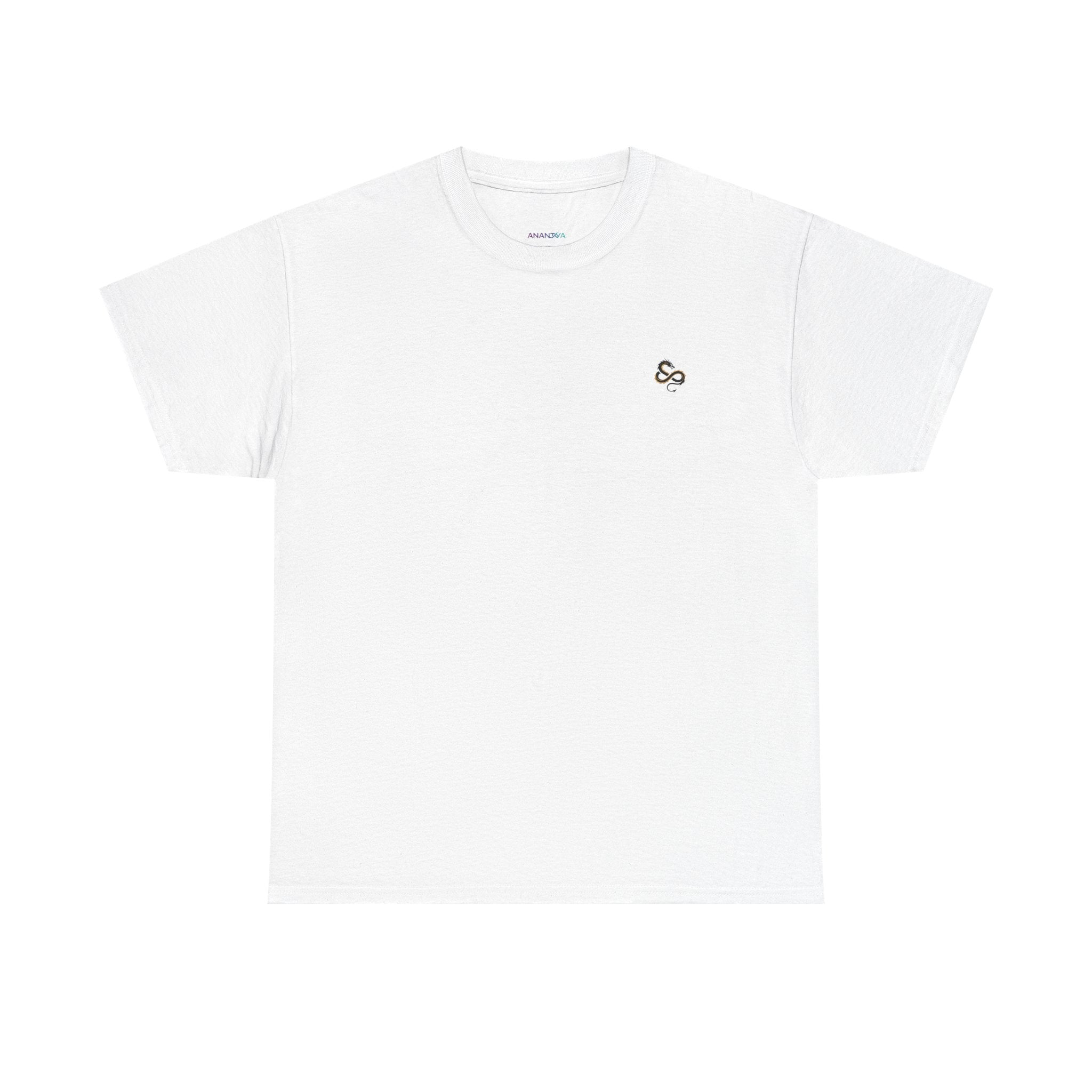 Minimalist Infinity Logo Men's T-Shirt — DTG Printed Cotton Tee