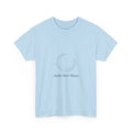 Hello New Moon Minimalist Unisex DTG T-Shirt