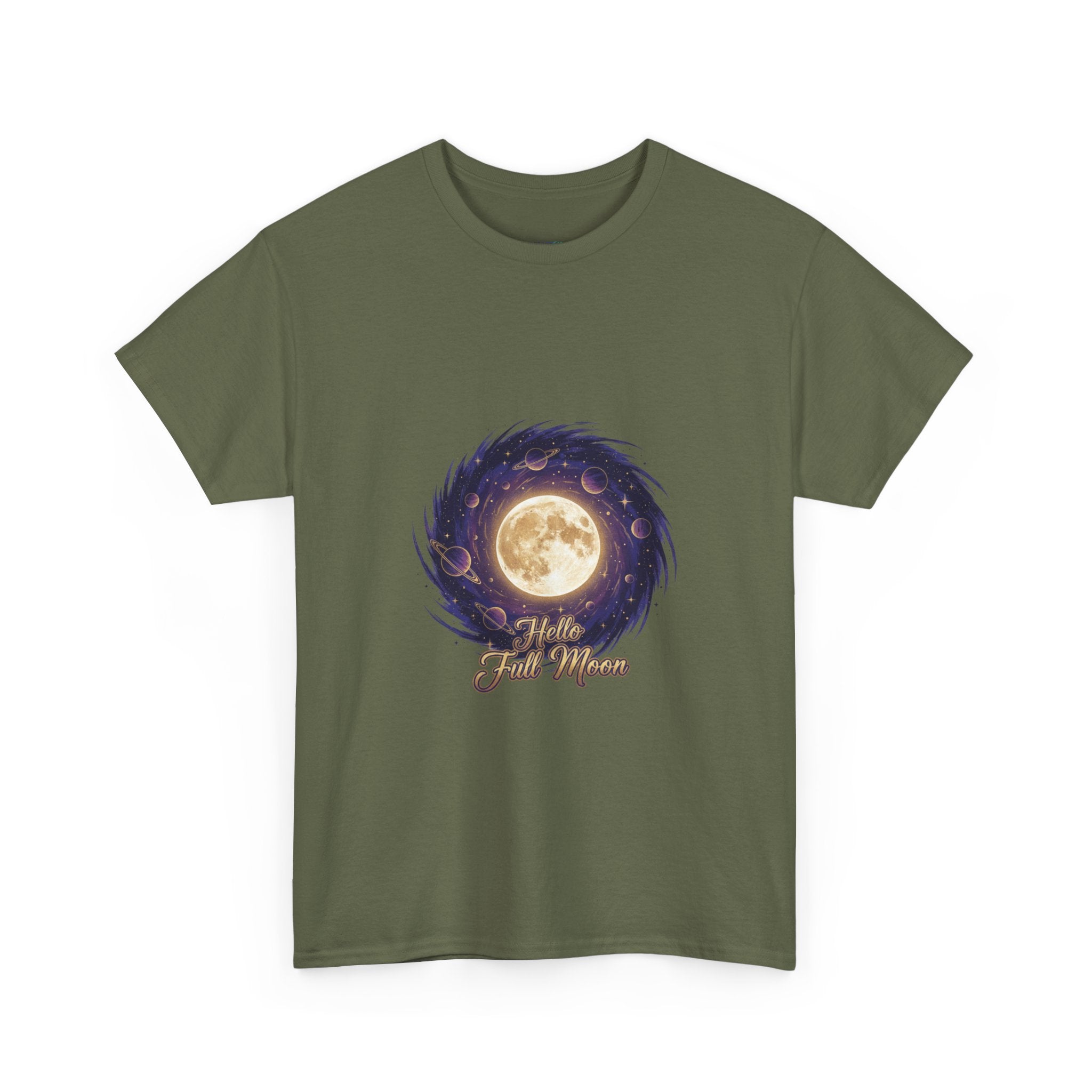 Moon Magic Hello Full Moon Unisex DTG T-Shirt