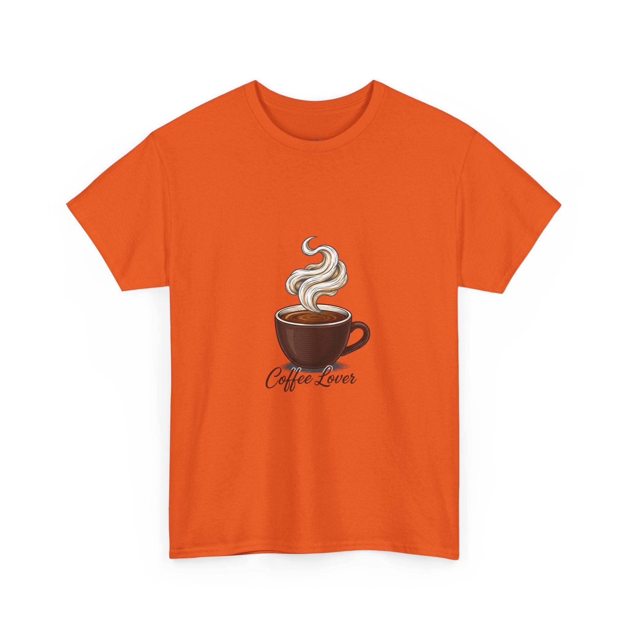 Coffee Lover Unisex Graphic T-Shirt — Steam Cup DTG Print