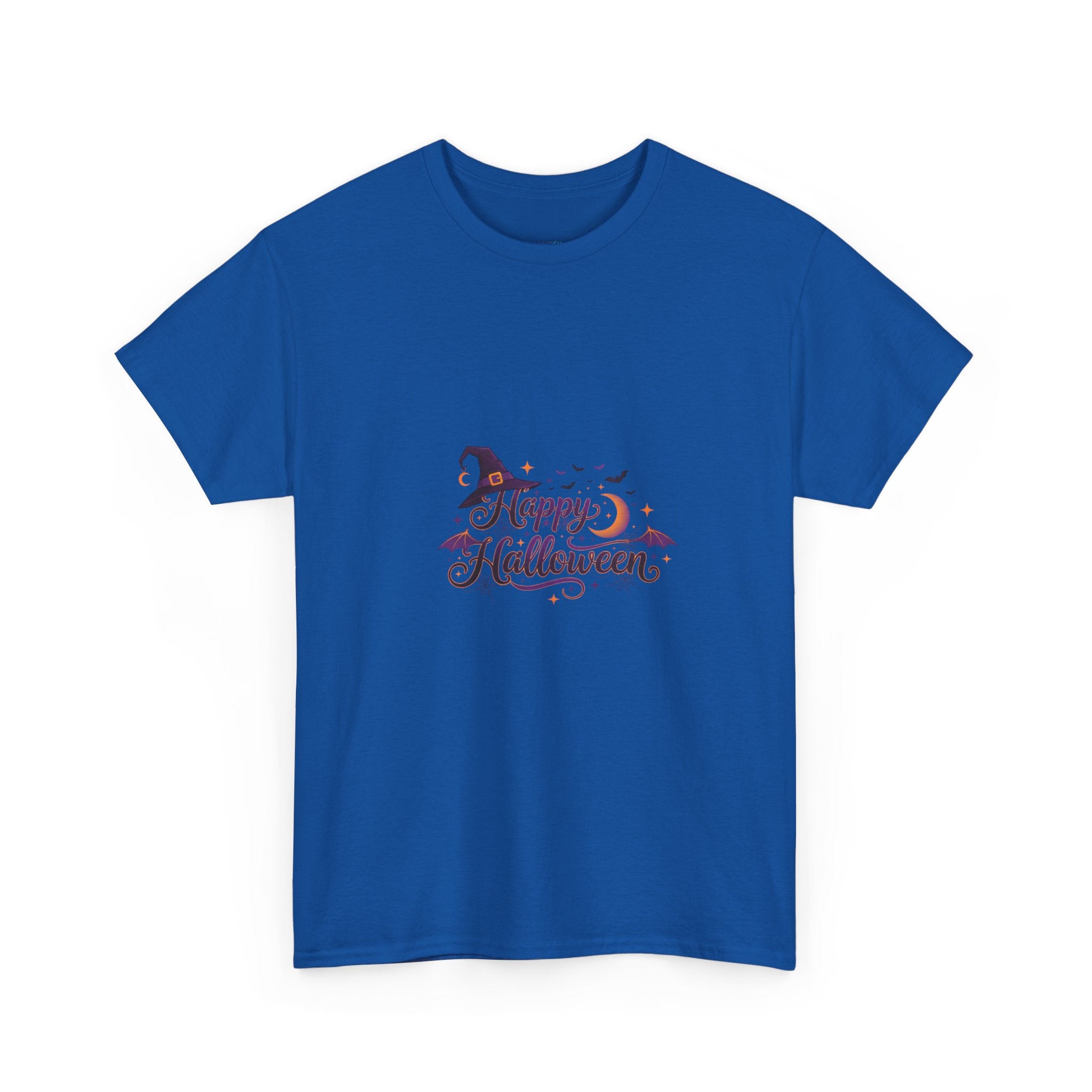 Halloween Witch Tee | Cute Moon & Hat Graphic Shirt | Unisex DTG