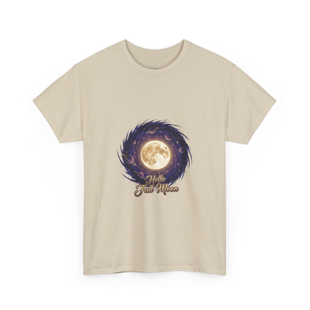 Moon Magic Hello Full Moon Unisex DTG T-Shirt