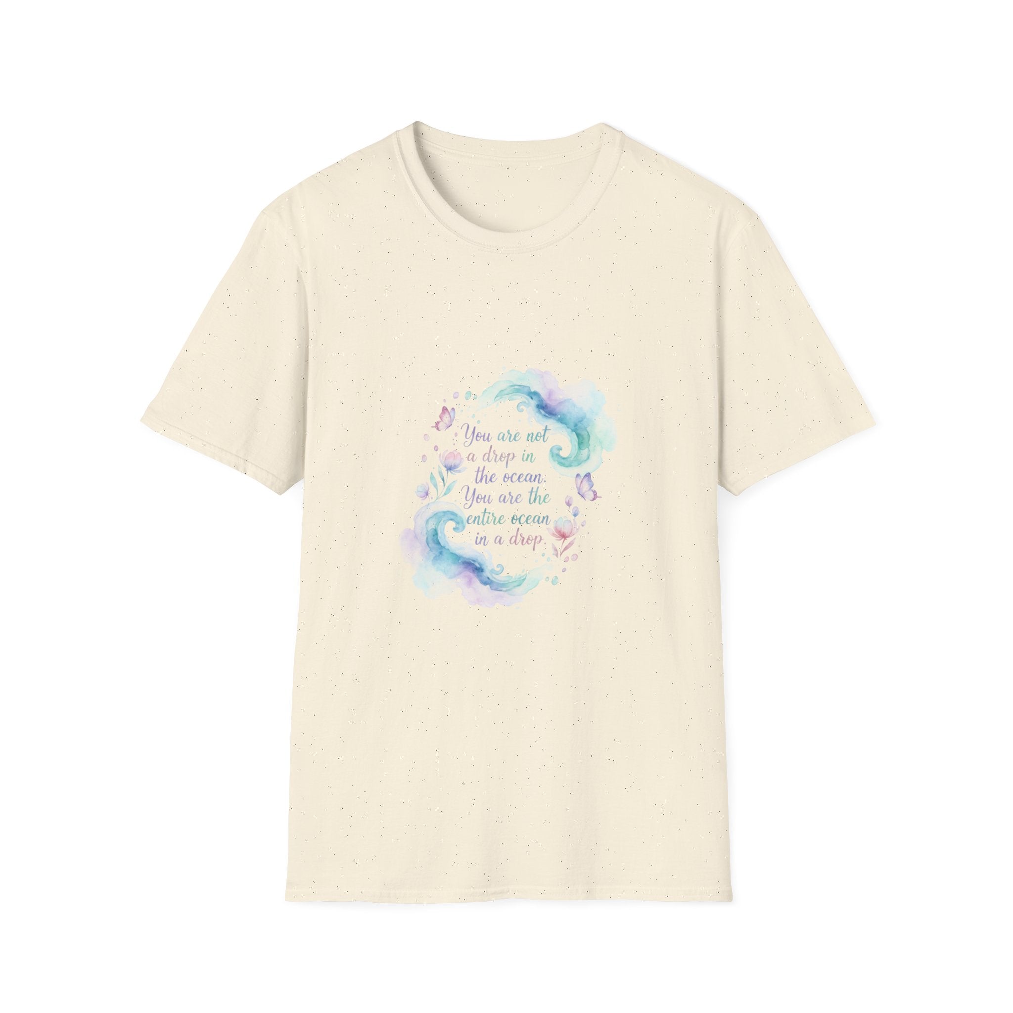 Mermaid Wave Graphic T-Shirt – "You Are the Magic You Create" | DTG Print
