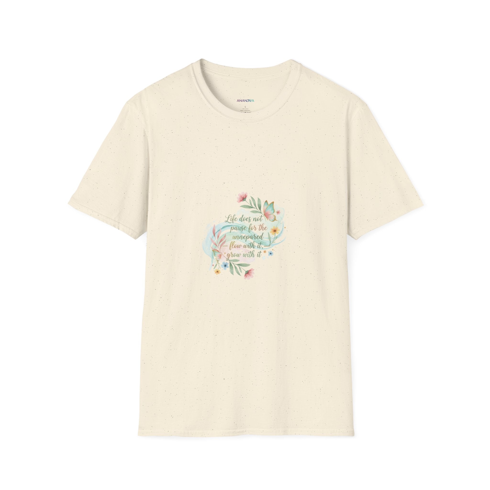 Inner Beauty Floral Women's T-Shirt | DTG-Printed Inspirational Botanical Tee