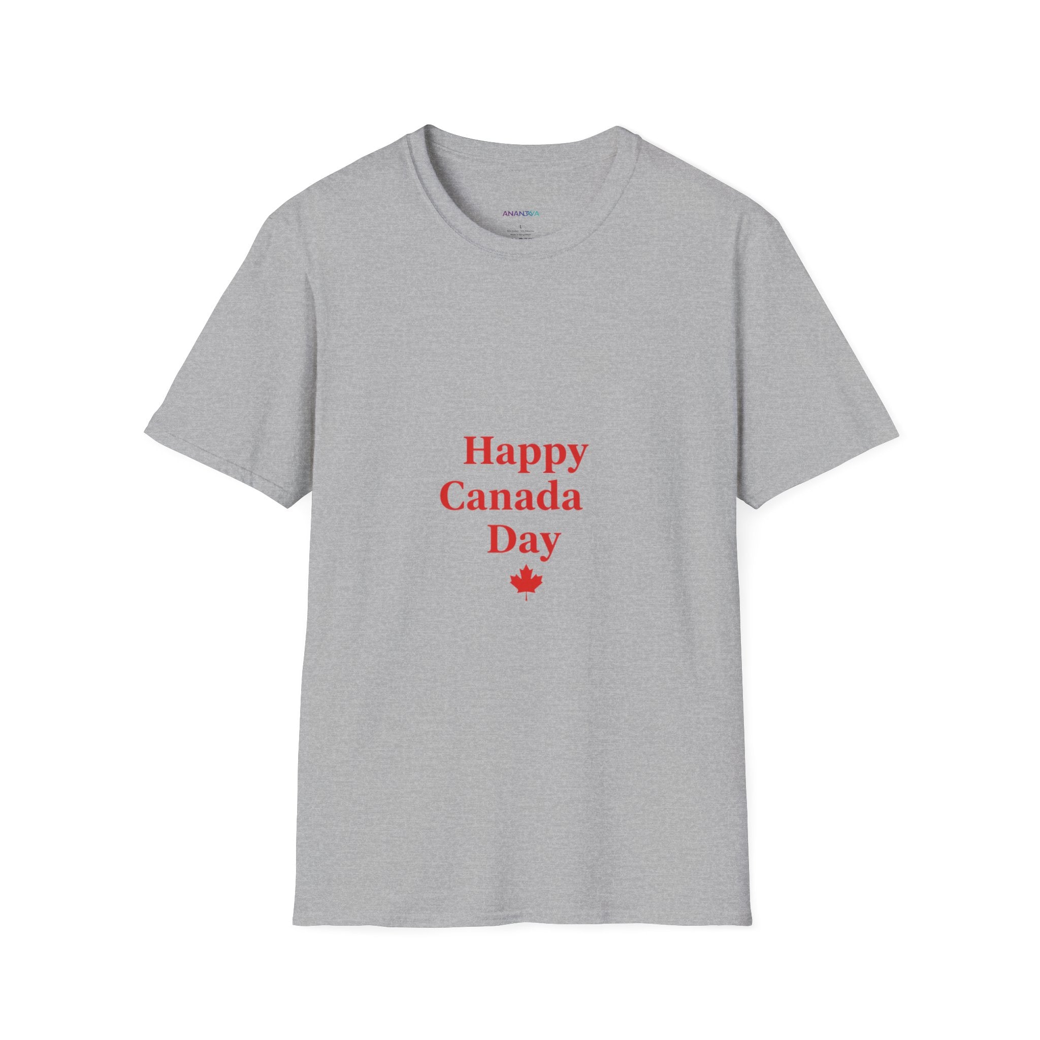 Happy Canada Day T-Shirt — Unisex DTG