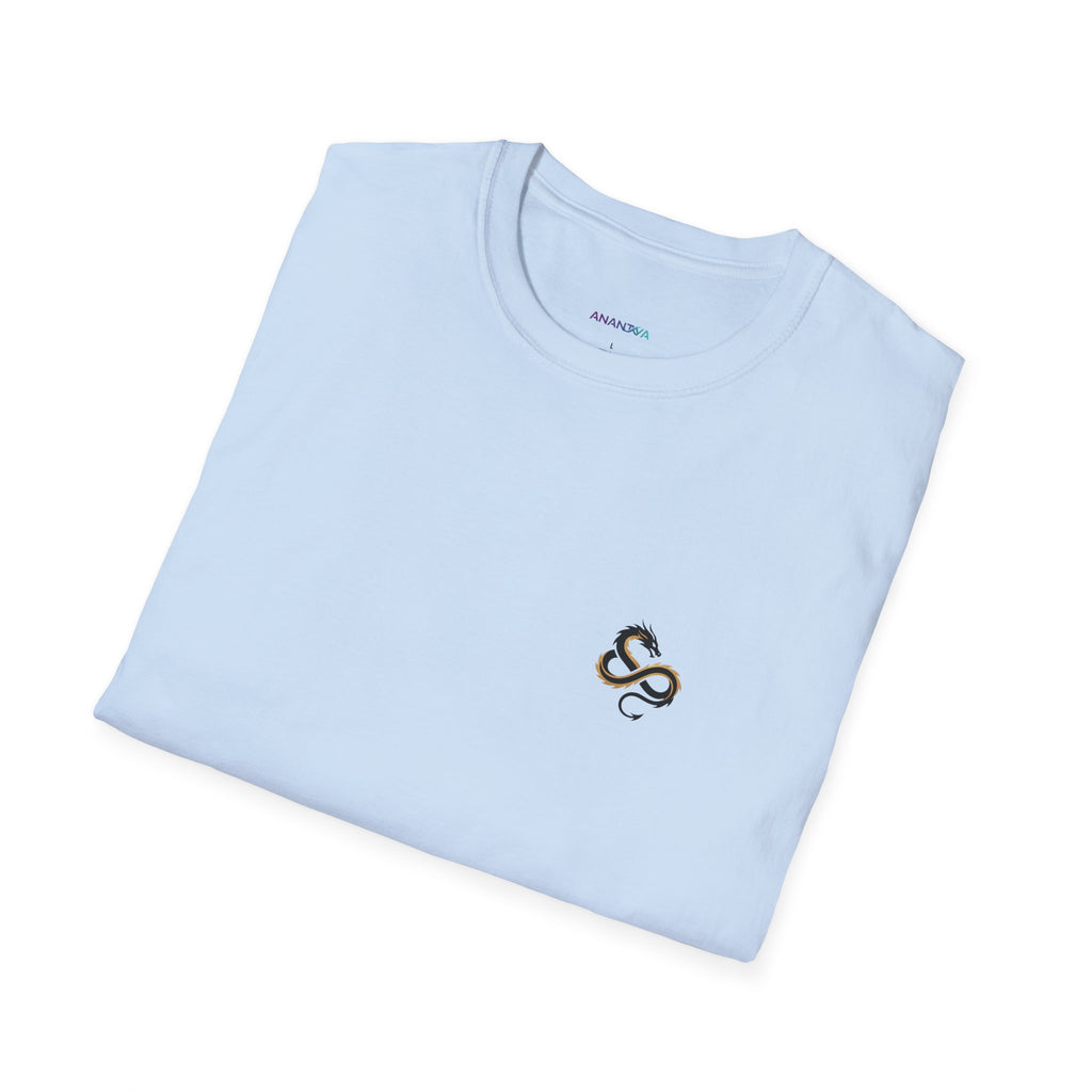 Infinity Dragon Men's Graphic T-Shirt | DTG-Printed 'Always Be Yourself or Always Be a Dragon' Tee