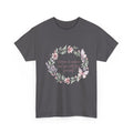Return to Nature Floral Wreath Women's T-Shirt | DTG-Printed Inspirational Botanical Tee