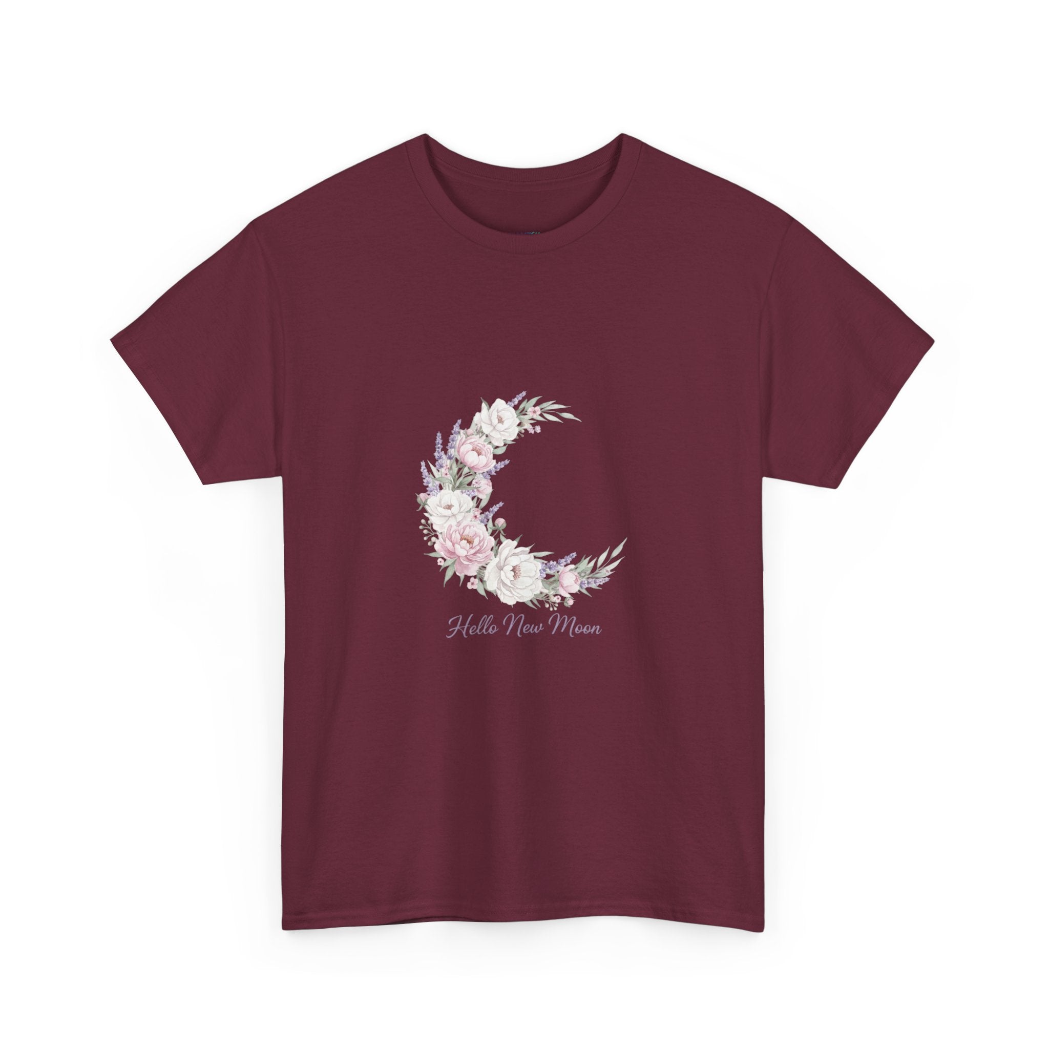 Follow Your Heart Floral Moon Women's DTG T-Shirt