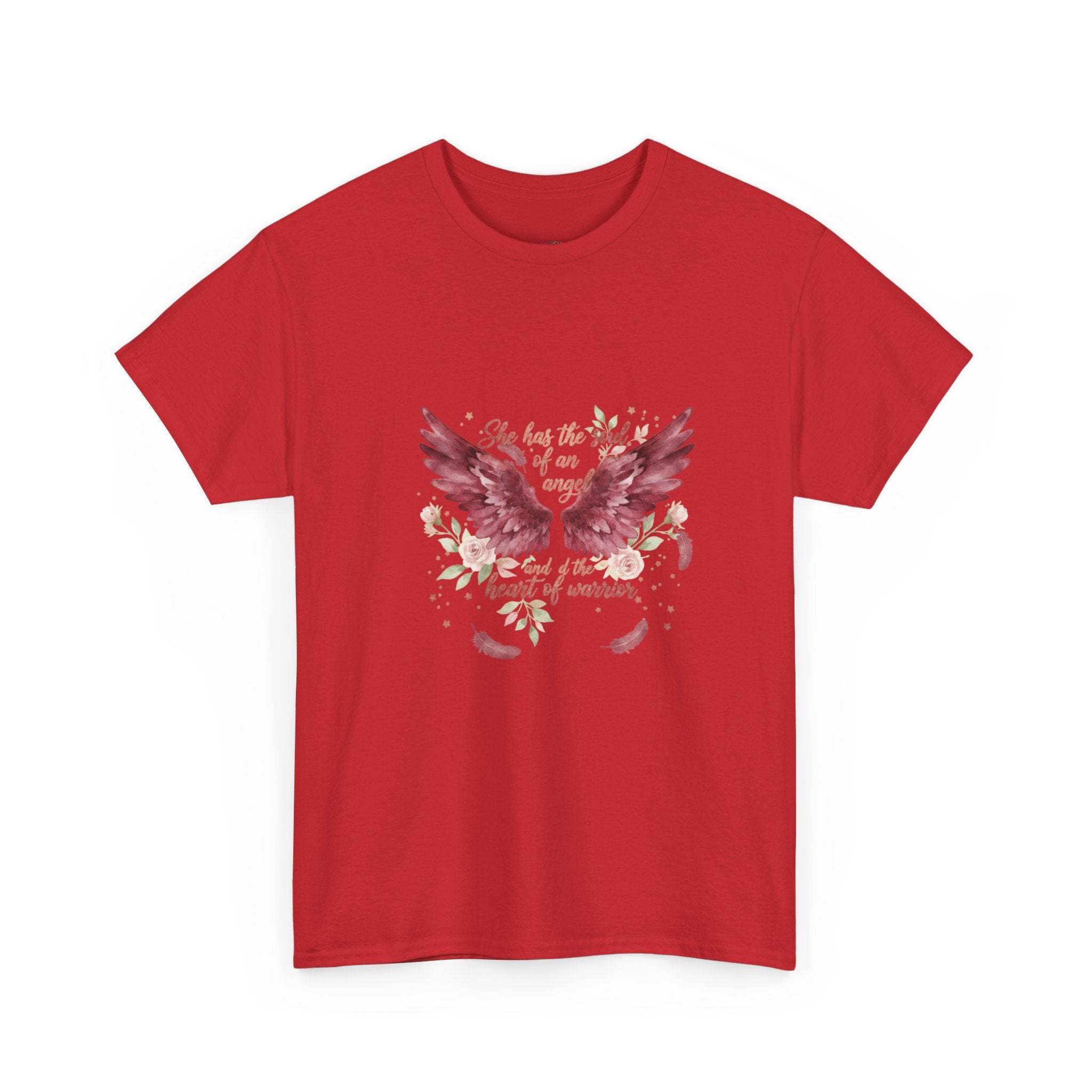 Phoenix Floral Tee | Pink Rising Phoenix & Roses Graphic | Women's DTG T-Shirt