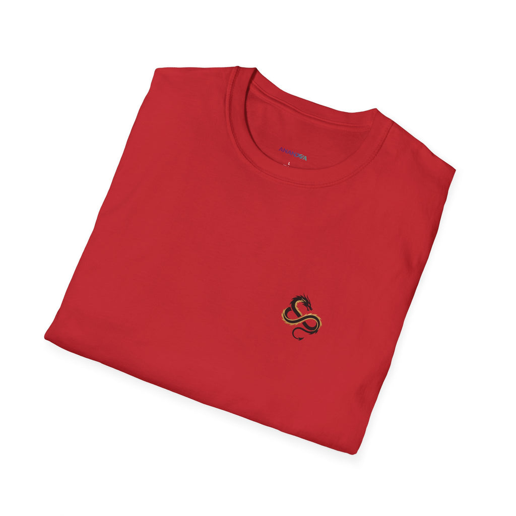 Infinity Dragon Men's Graphic T-Shirt | DTG-Printed 'Always Be Yourself or Always Be a Dragon' Tee