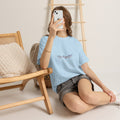 Angel Wings Graphic Tee | Minimal "Angel" Chest Print | Women's DTG T-Shirt