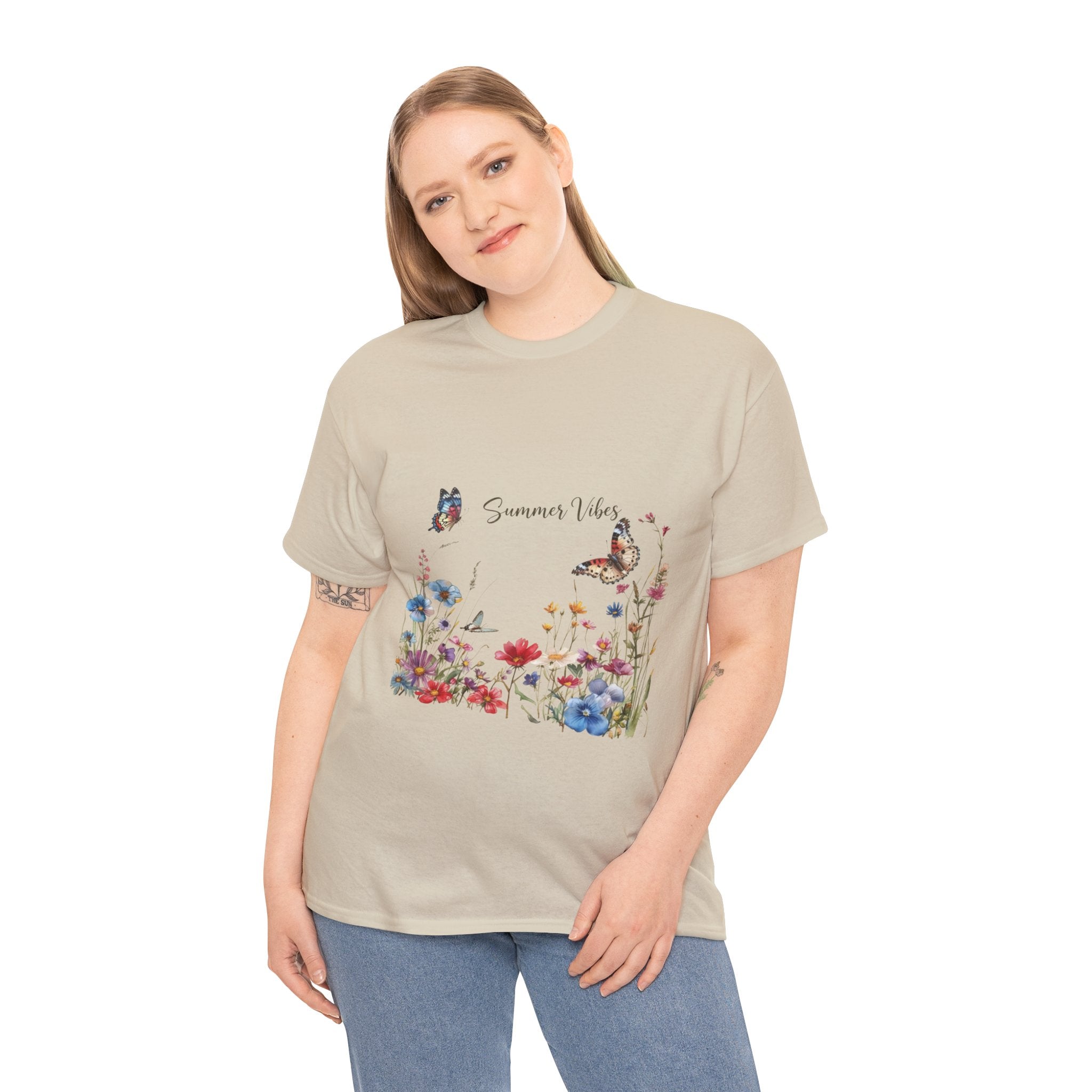 Cosmic Butterfly Women's Graphic T-Shirt – DTG Print