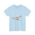 Coffee Time Women's Graphic T-Shirt — Floral Cup DTG Print