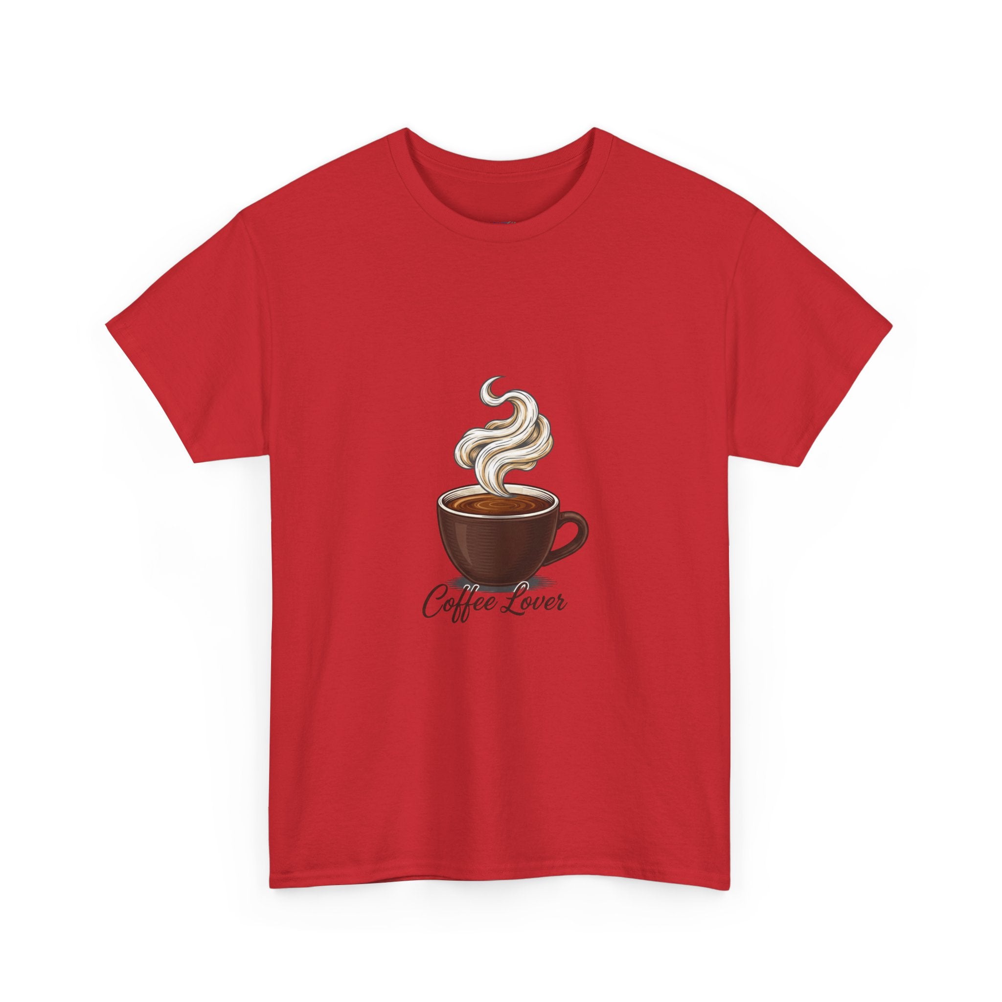 Coffee Lover Unisex Graphic T-Shirt — Steam Cup DTG Print