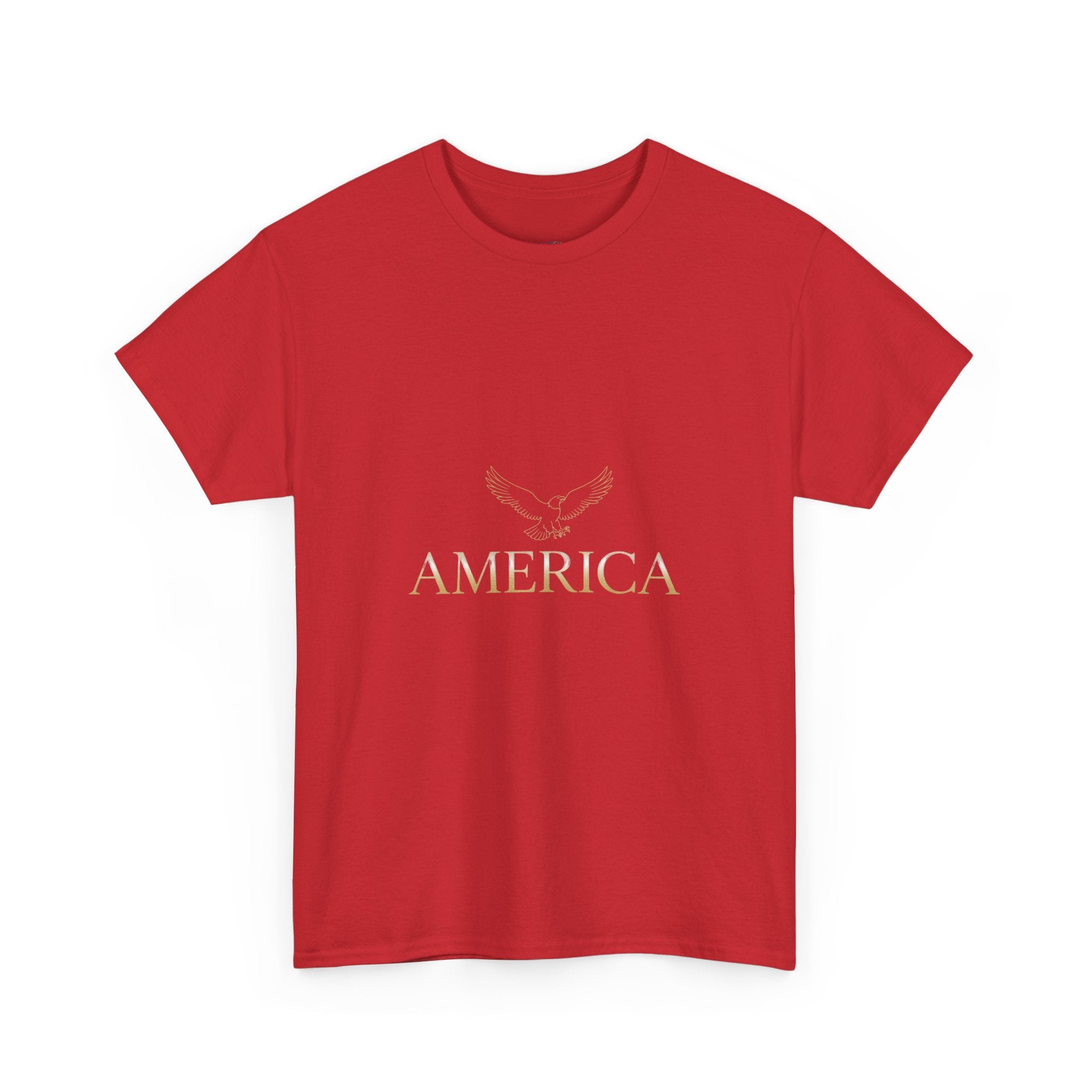 America Eagle Unisex T-Shirt — Patriotic USA Graphic Tee | DTG Print