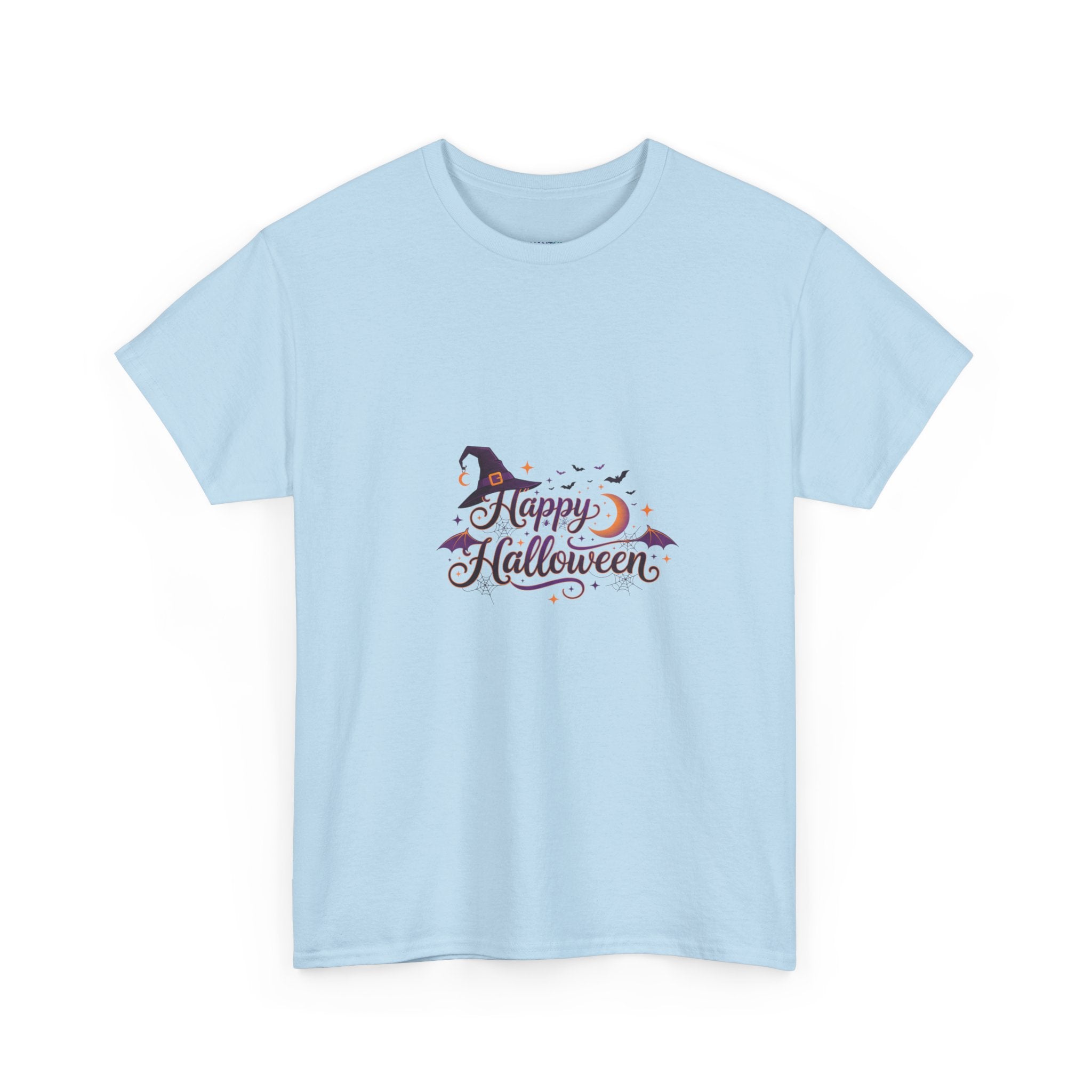 Halloween Witch Tee | Cute Moon & Hat Graphic Shirt | Unisex DTG