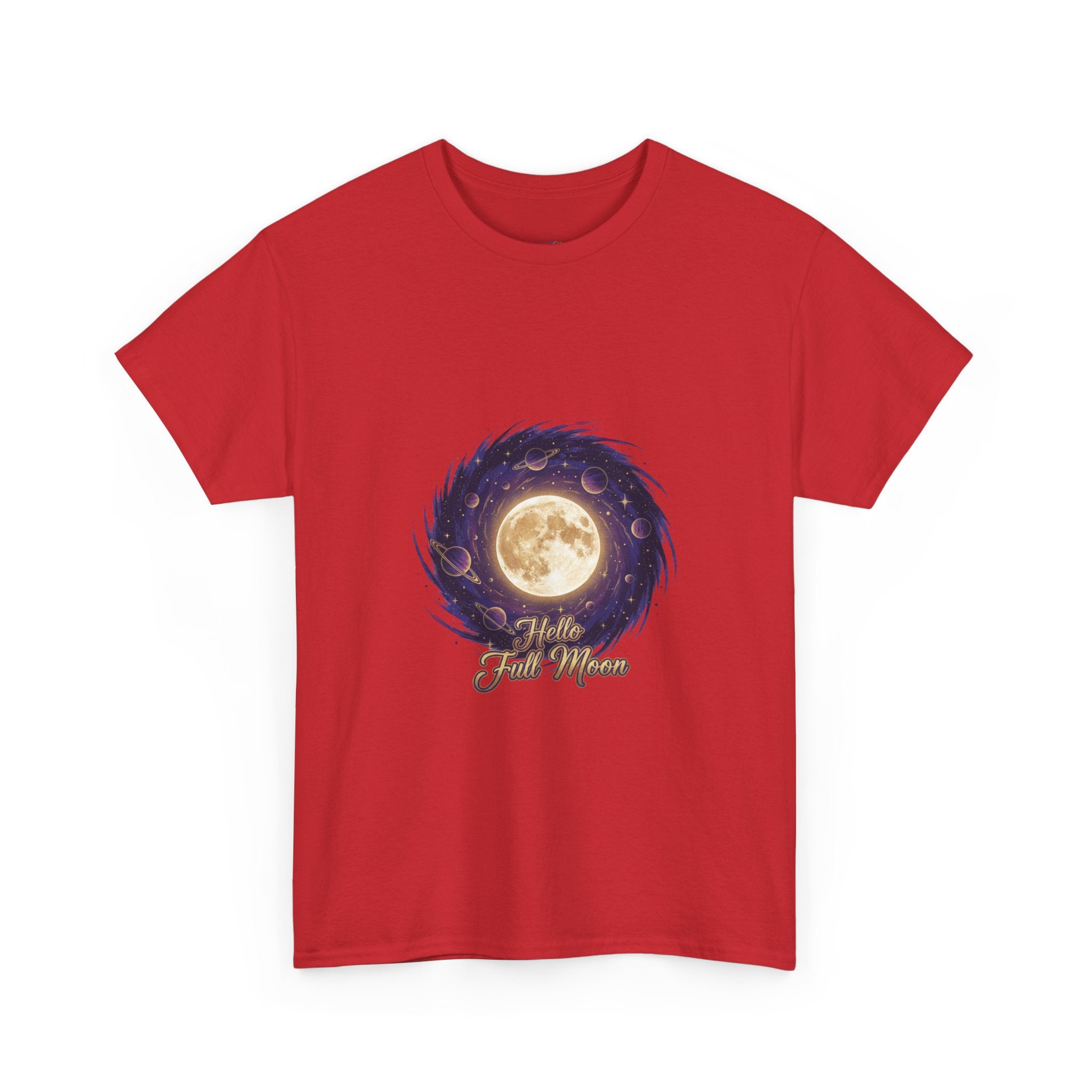 Moon Magic Hello Full Moon Unisex DTG T-Shirt