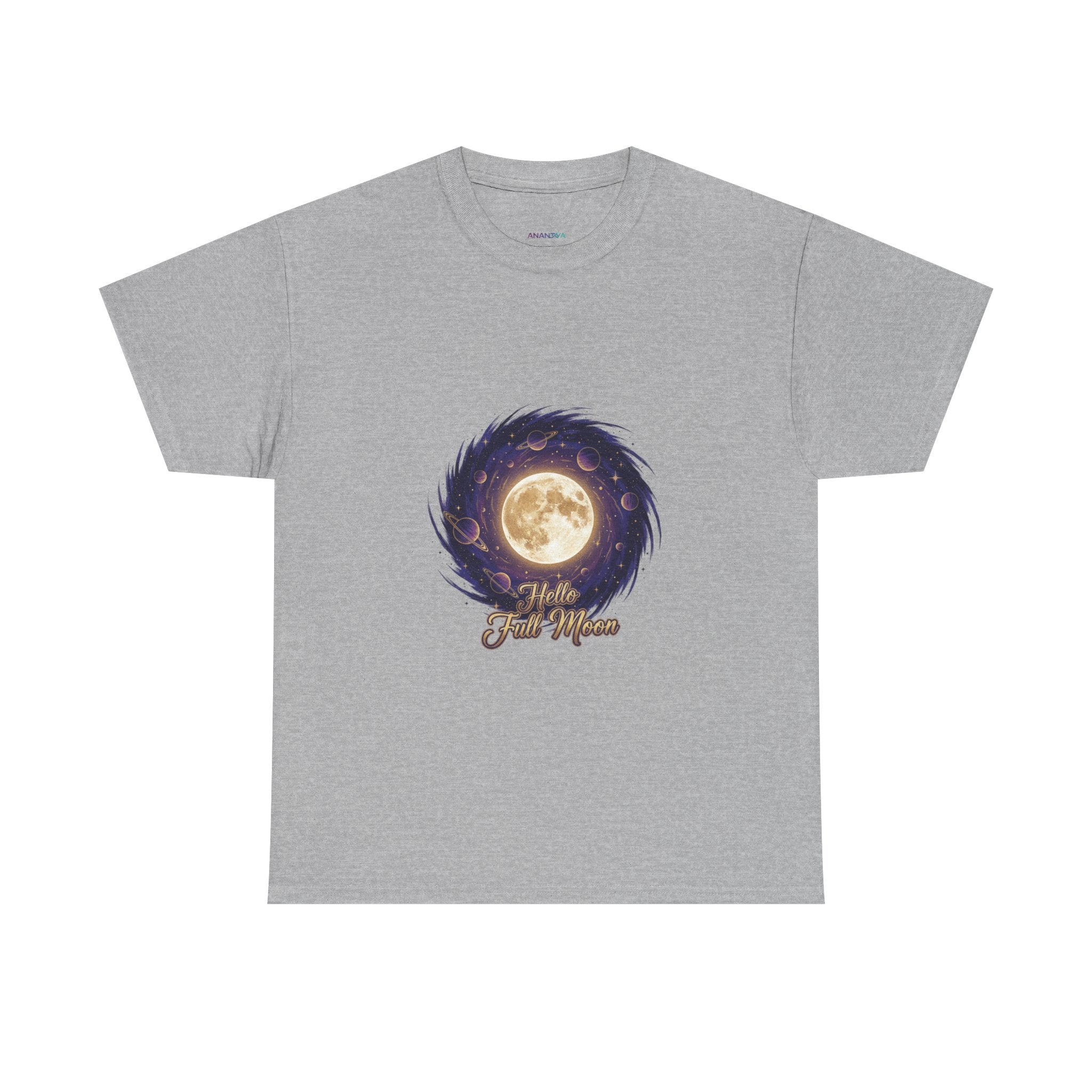 Moon Magic Hello Full Moon Unisex DTG T-Shirt
