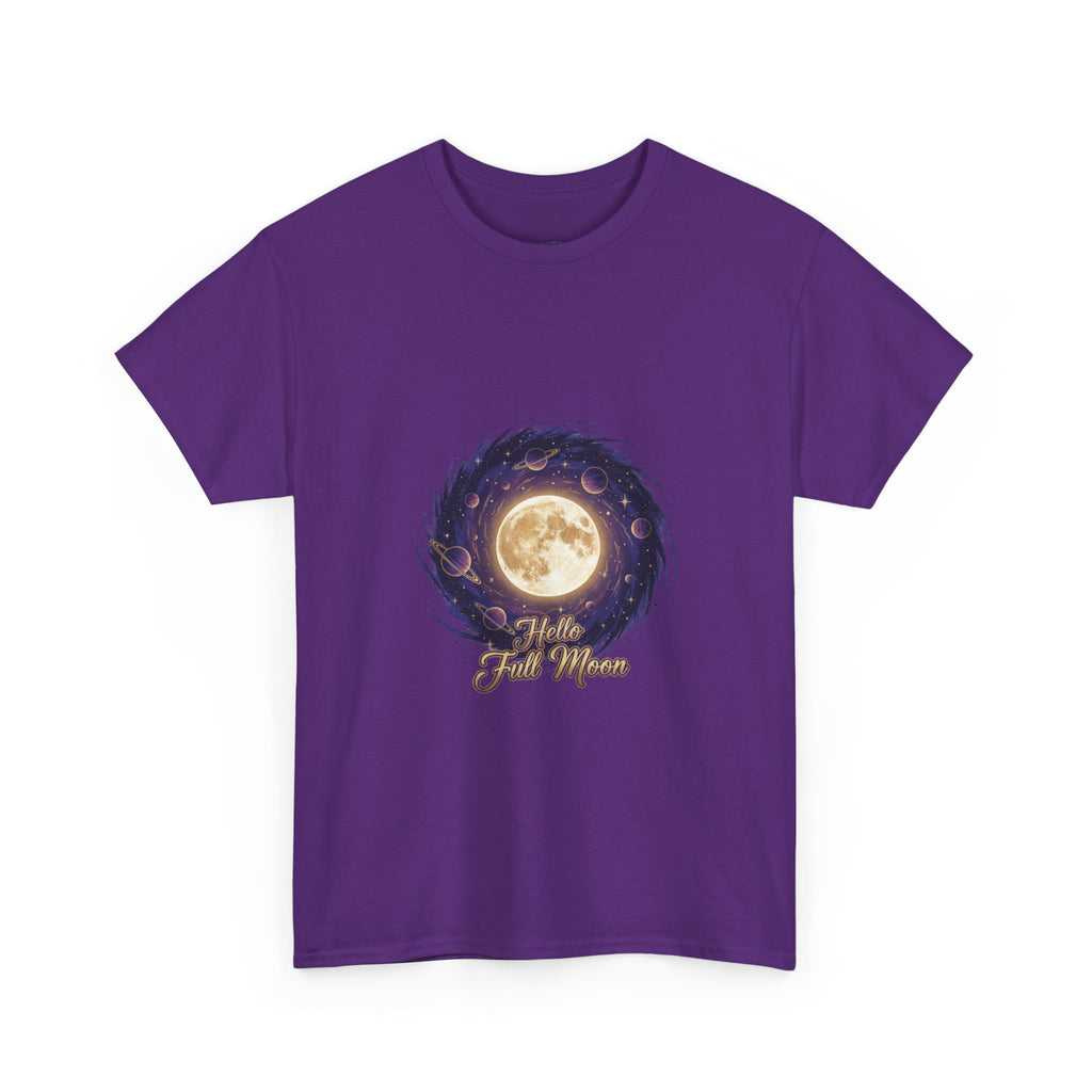 Moon Magic Hello Full Moon Unisex DTG T-Shirt