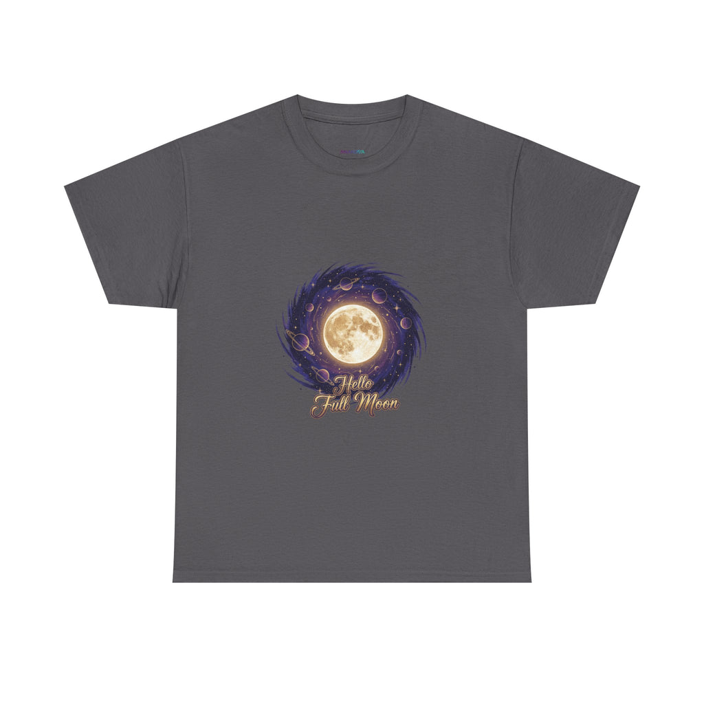 Moon Magic Hello Full Moon Unisex DTG T-Shirt
